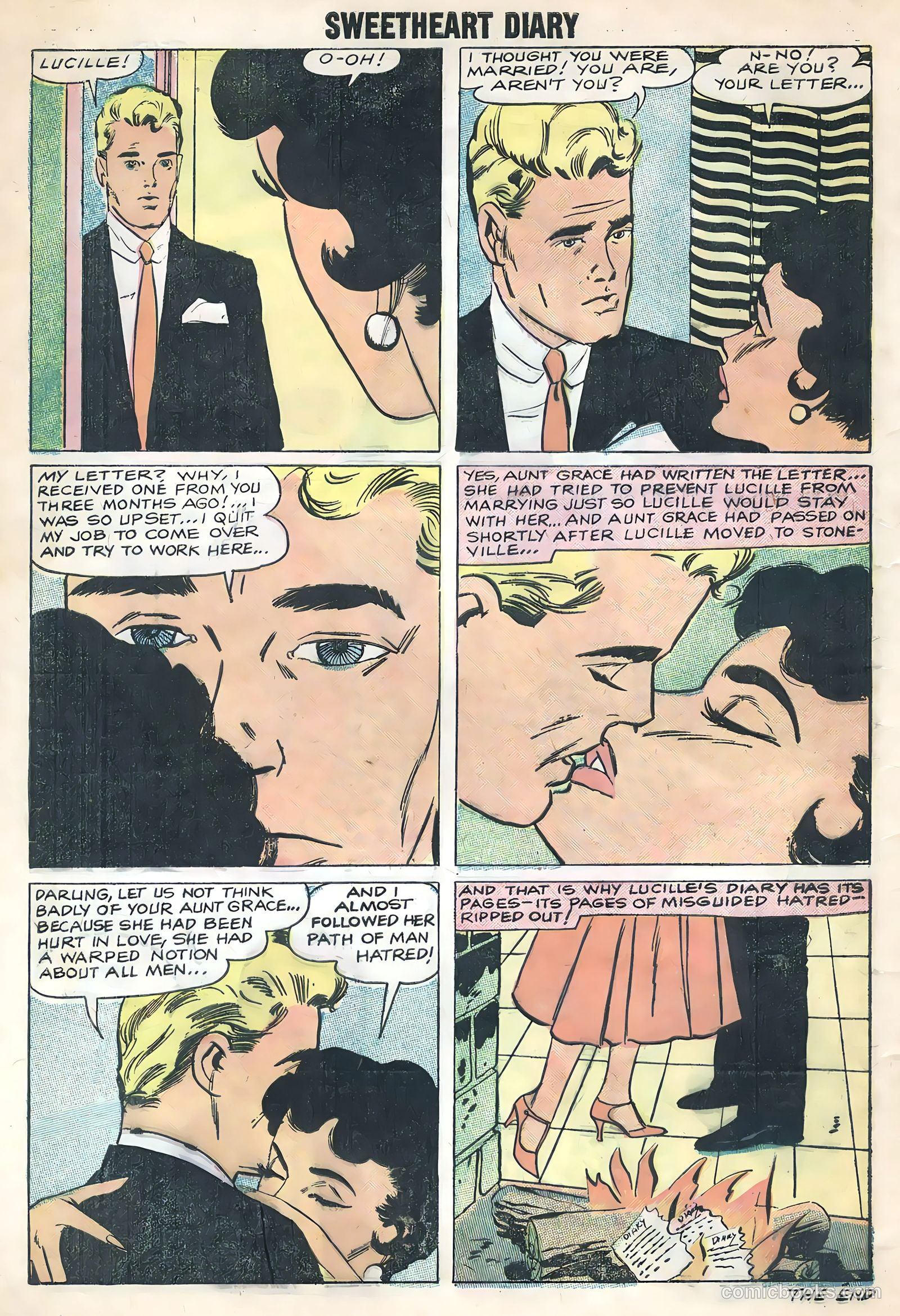 Sweetheart Diary #44 — page 8 of 36