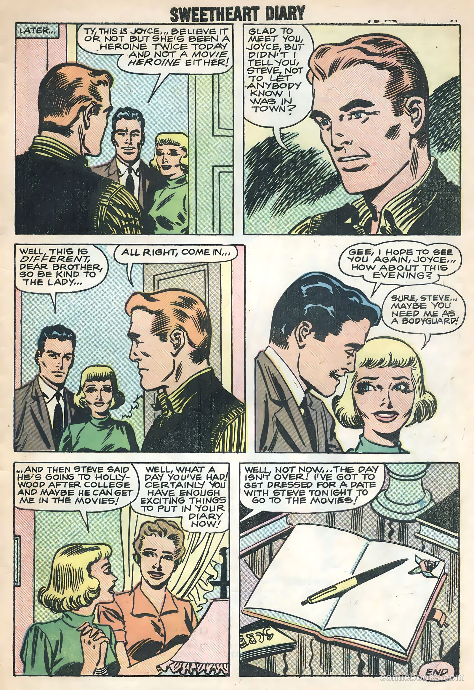 Sweetheart Diary #44 — page 33 of 36