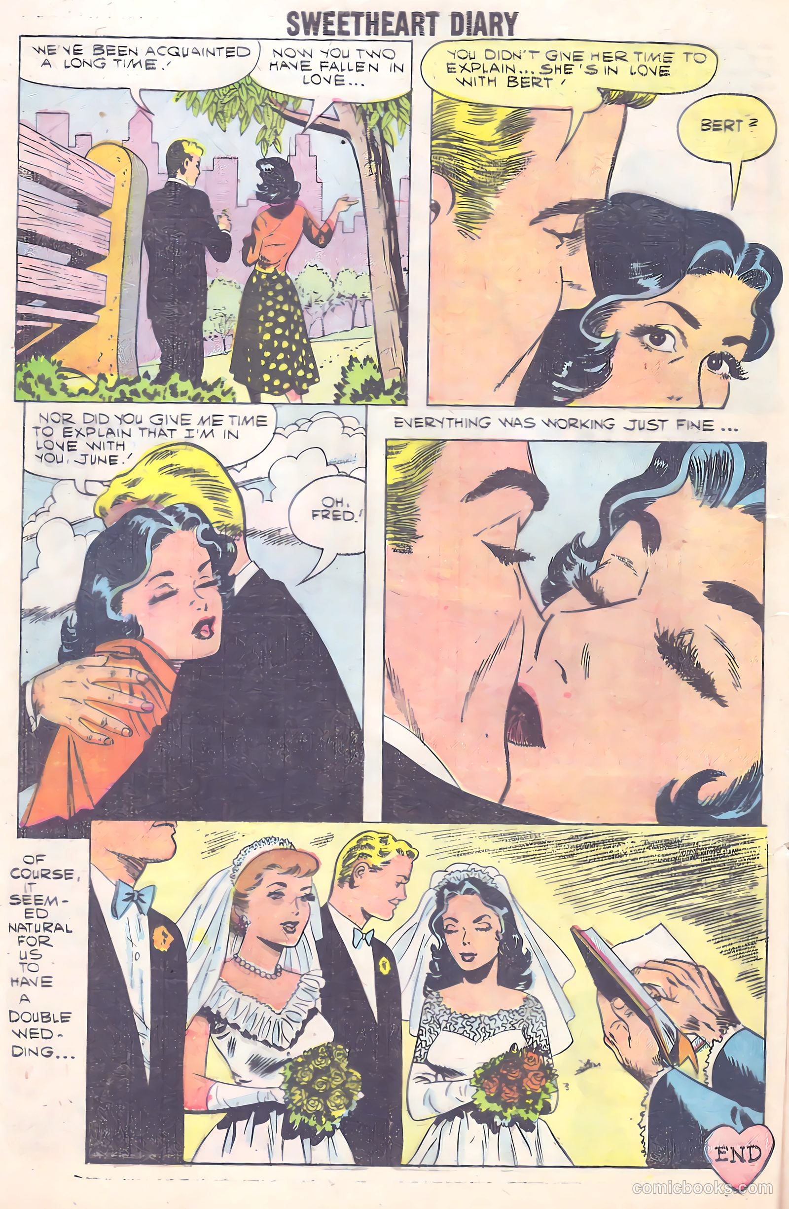Sweetheart Diary #45 — page 8 of 36
