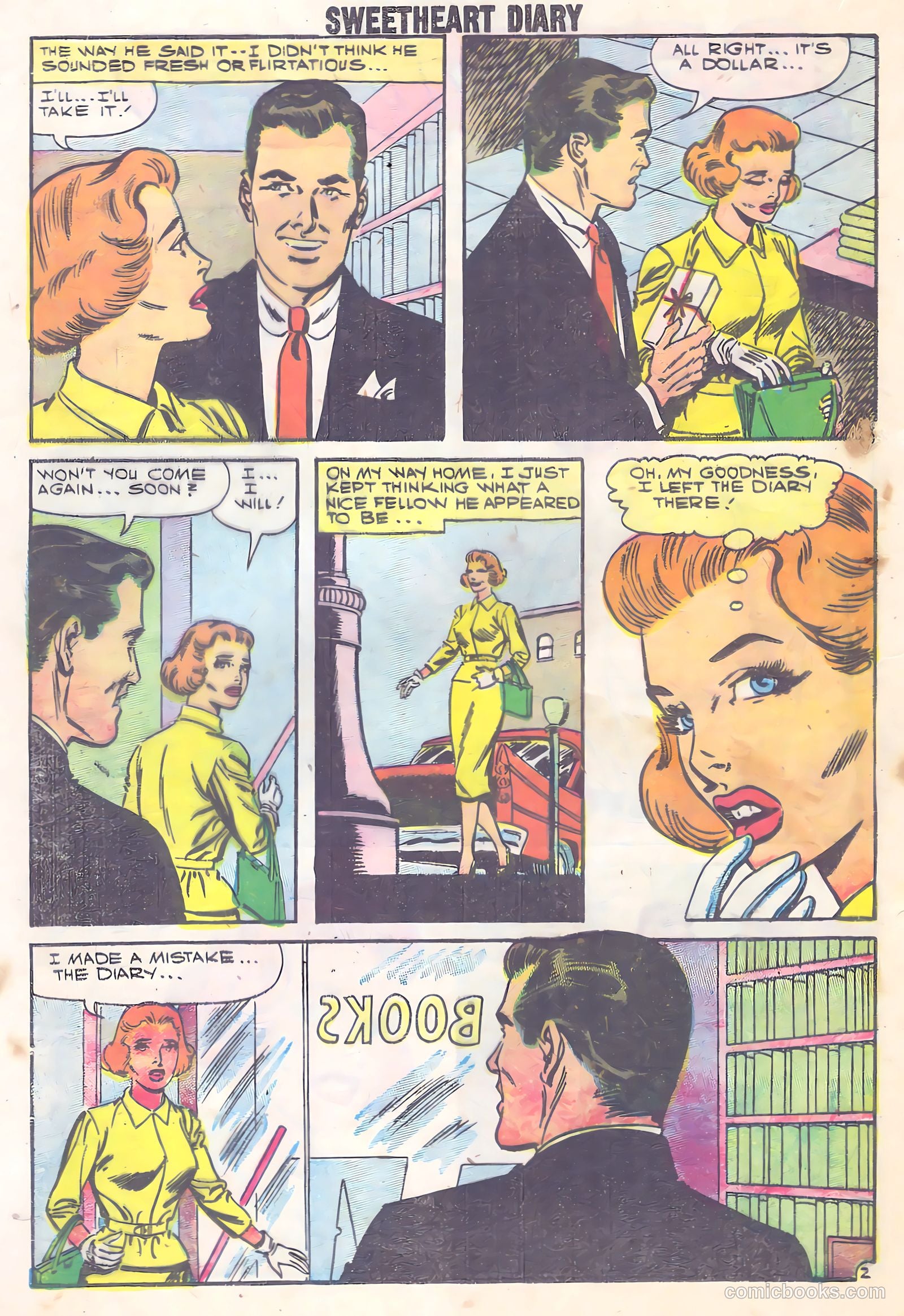 Sweetheart Diary #45 — page 20 of 36