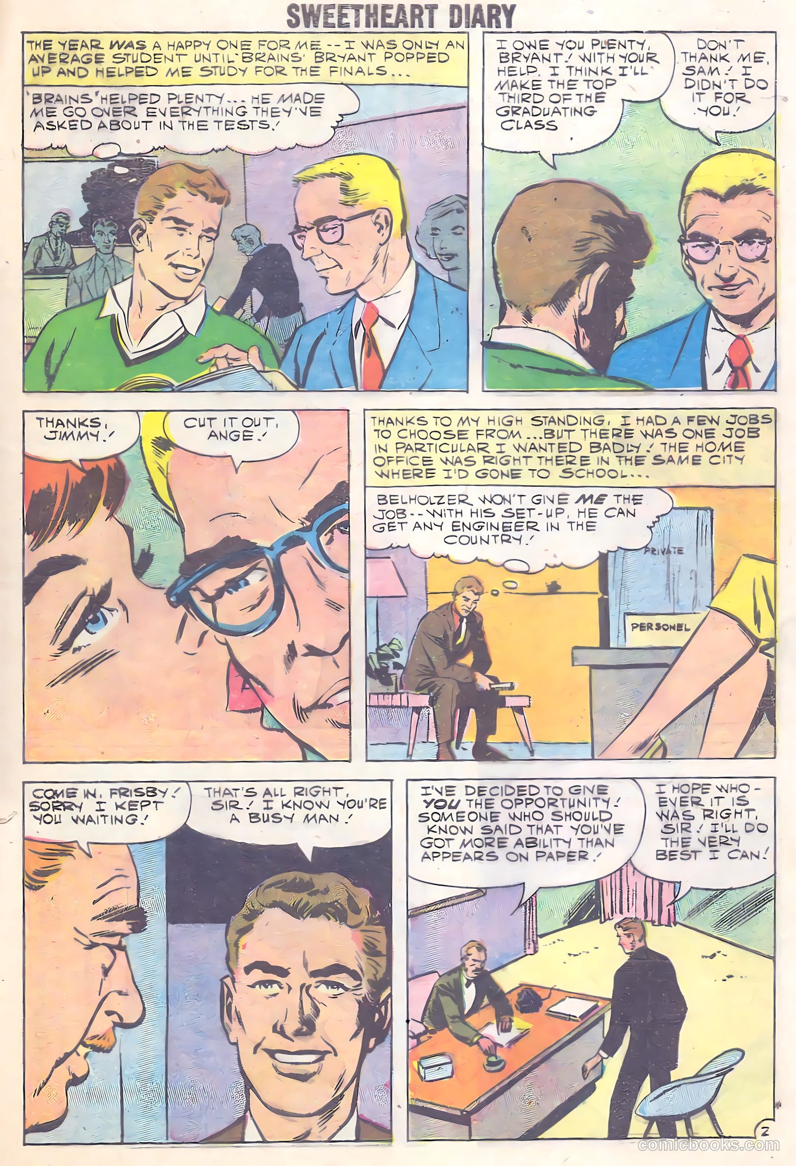 Sweetheart Diary #45 — page 29 of 36