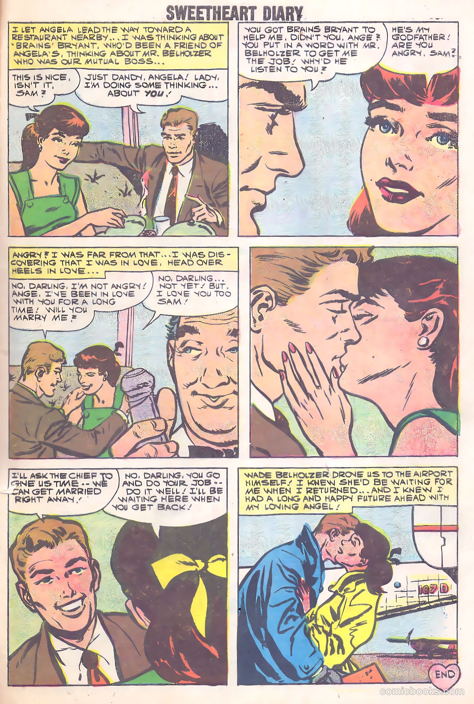 Sweetheart Diary #45 — page 33 of 36