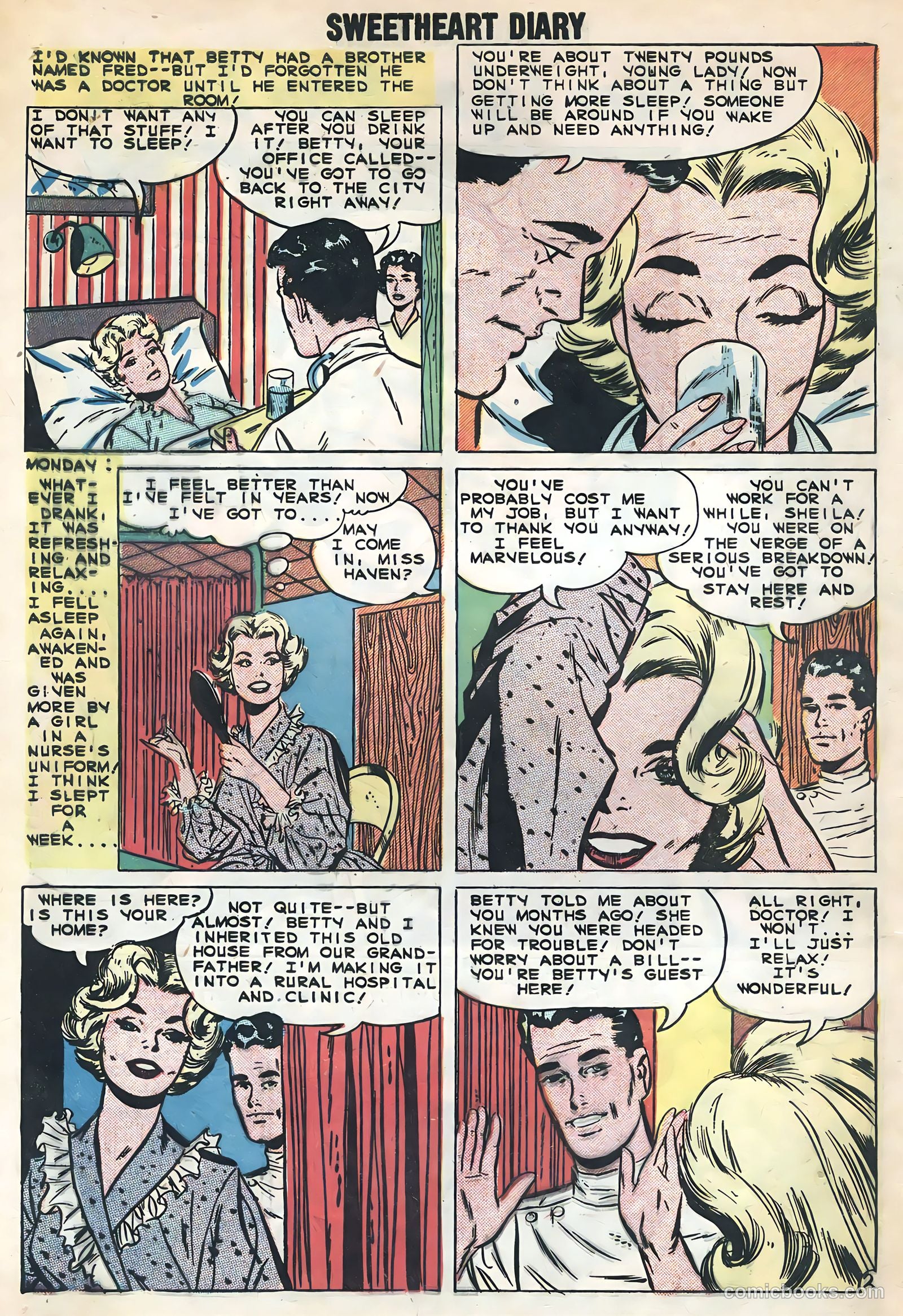 Sweetheart Diary #46 — page 4 of 35