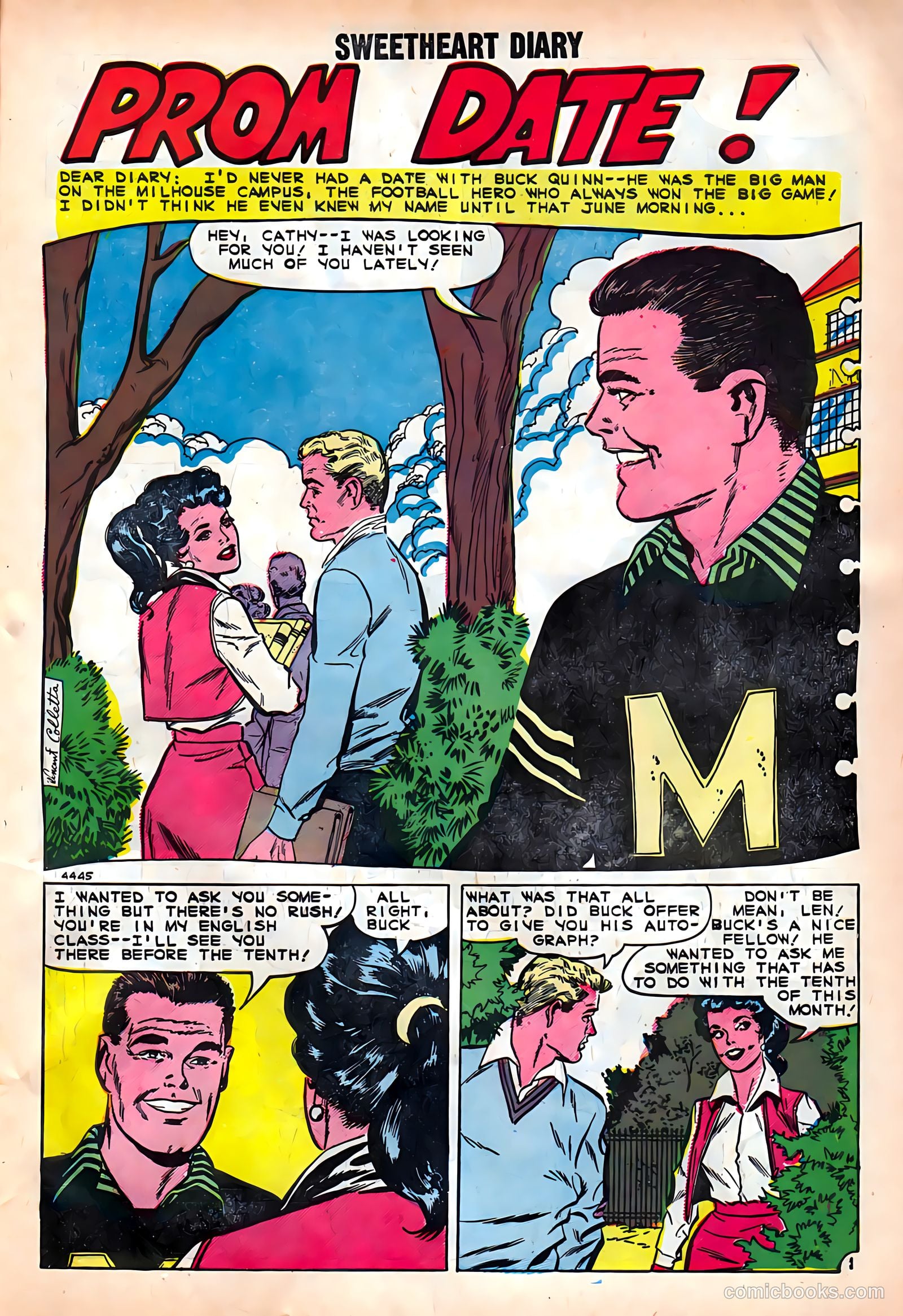 Sweetheart Diary #47 — page 3 of 36