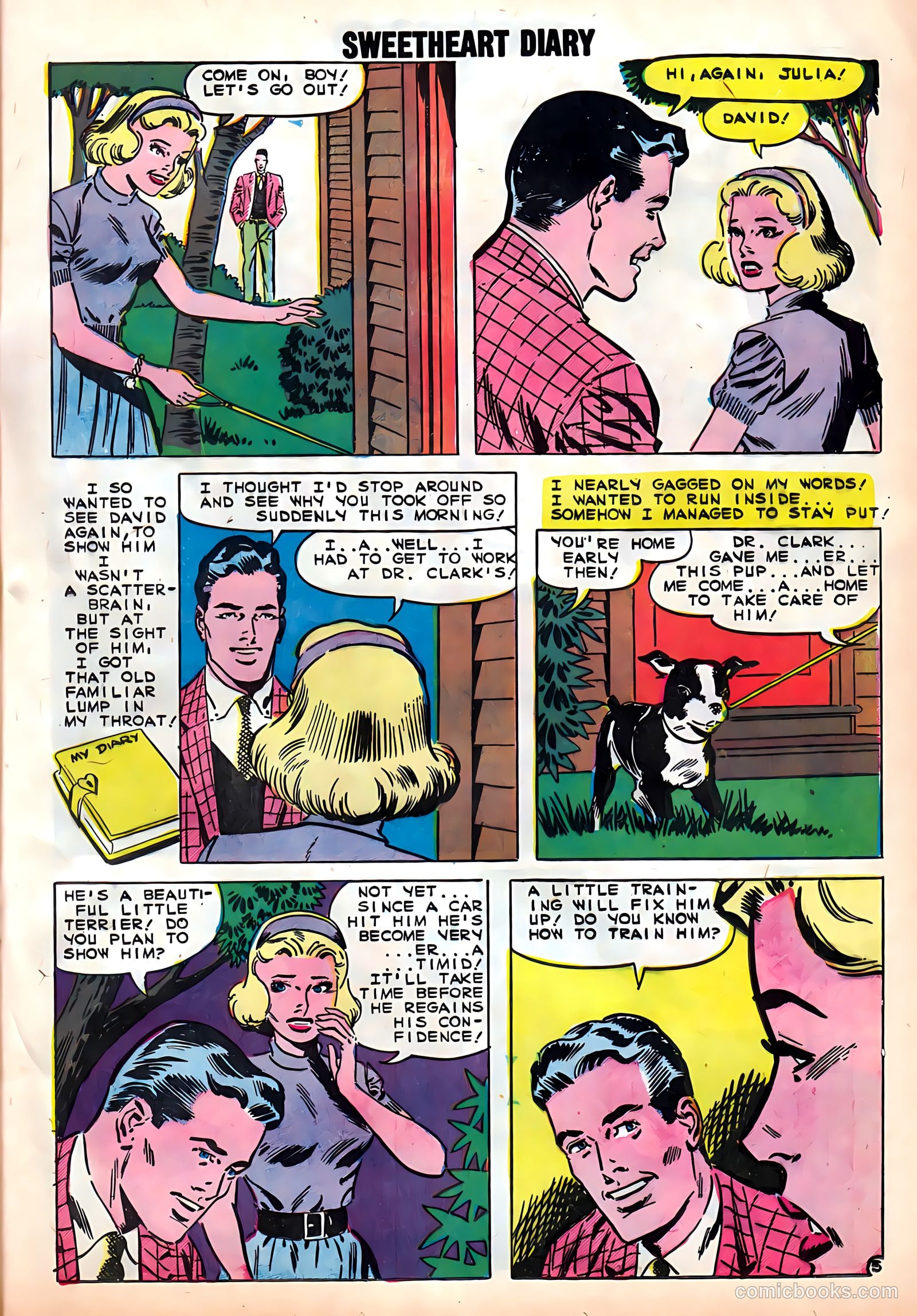 Sweetheart Diary #47 — page 17 of 36