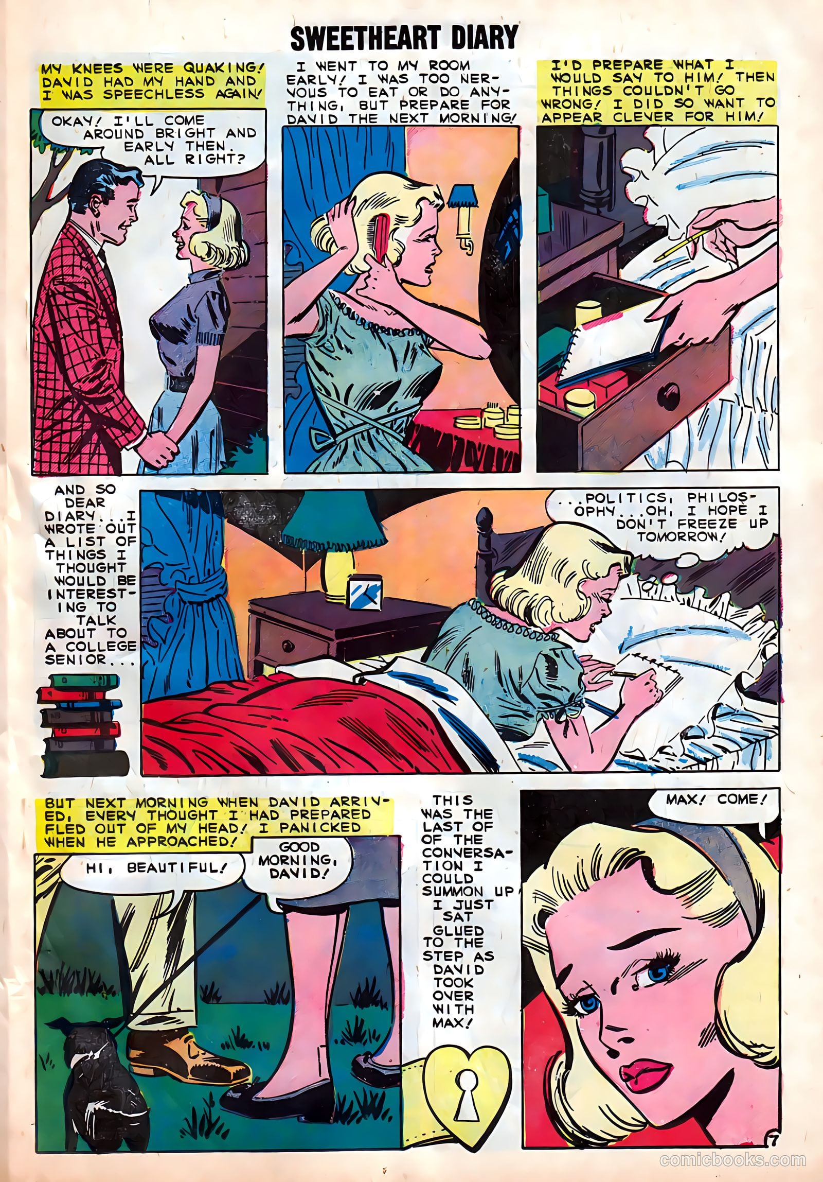 Sweetheart Diary #47 — page 19 of 36