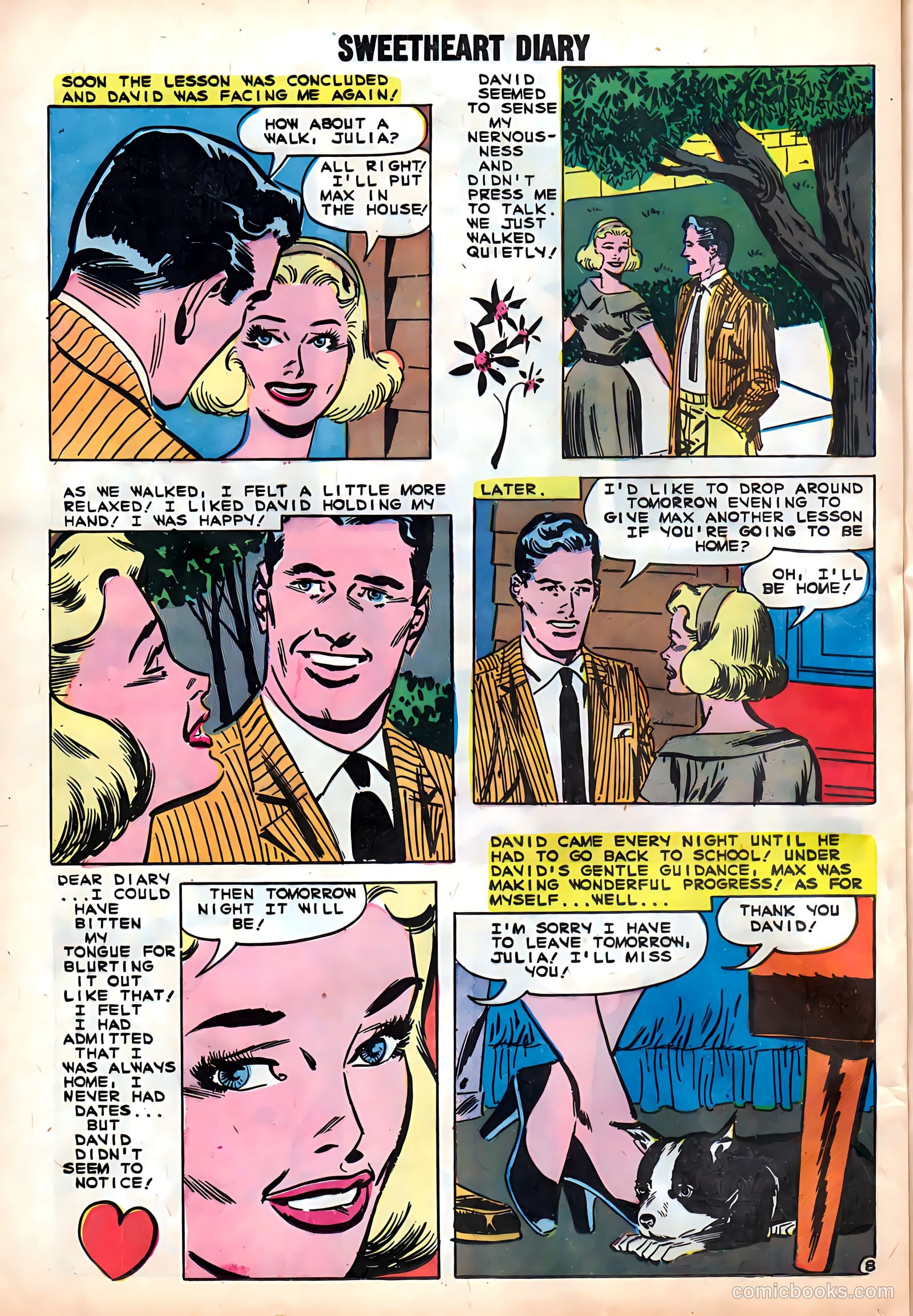 Sweetheart Diary #47 — page 20 of 36