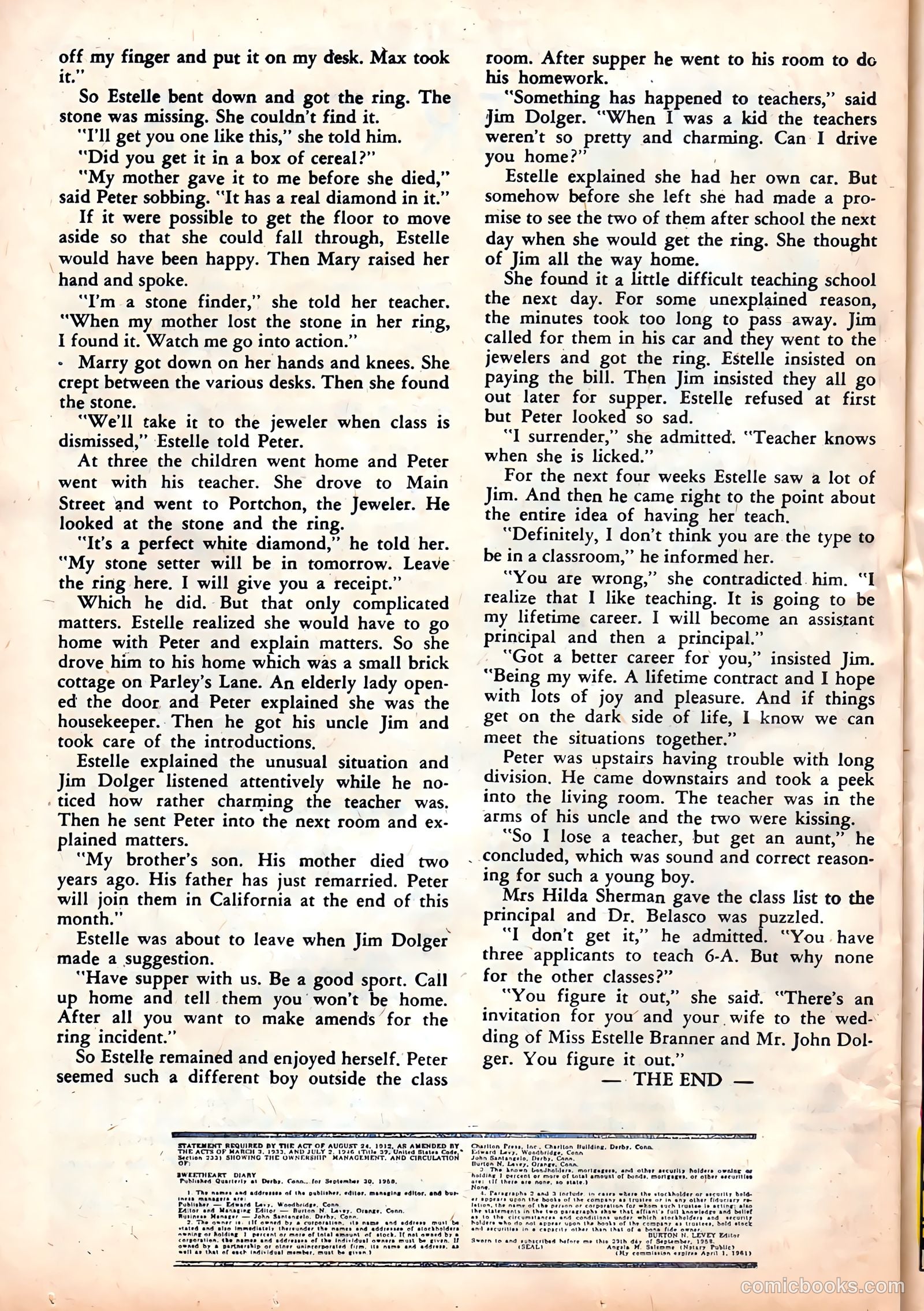 Sweetheart Diary #47 — page 24 of 36