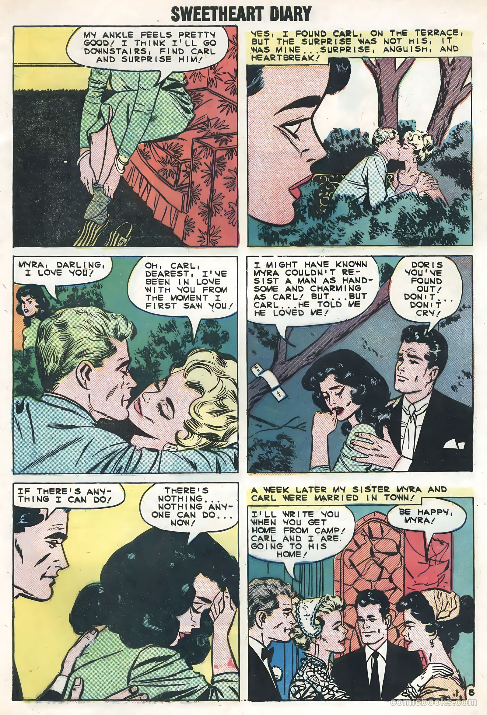Sweetheart Diary #48 — page 29 of 36