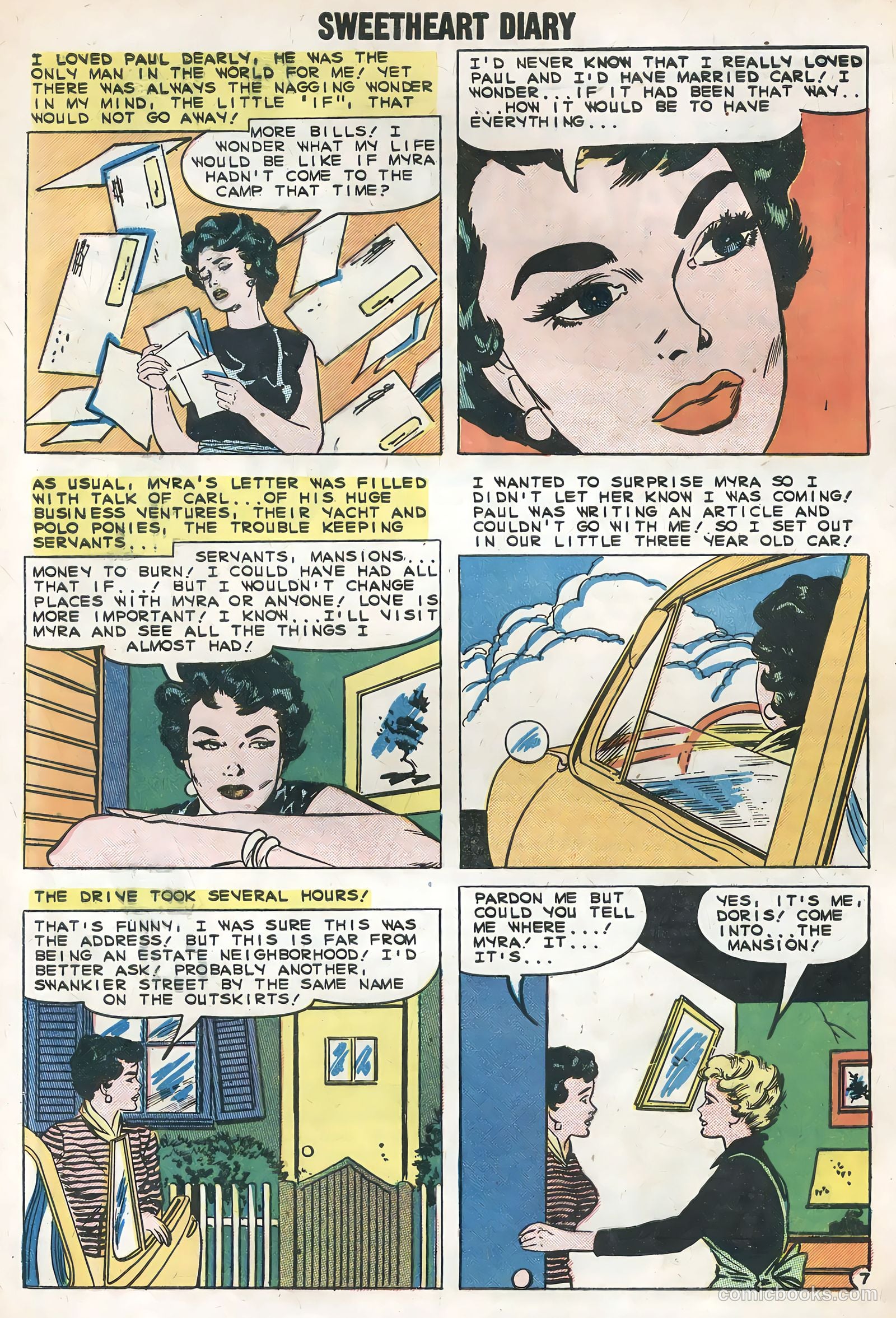 Sweetheart Diary #48 — page 32 of 36