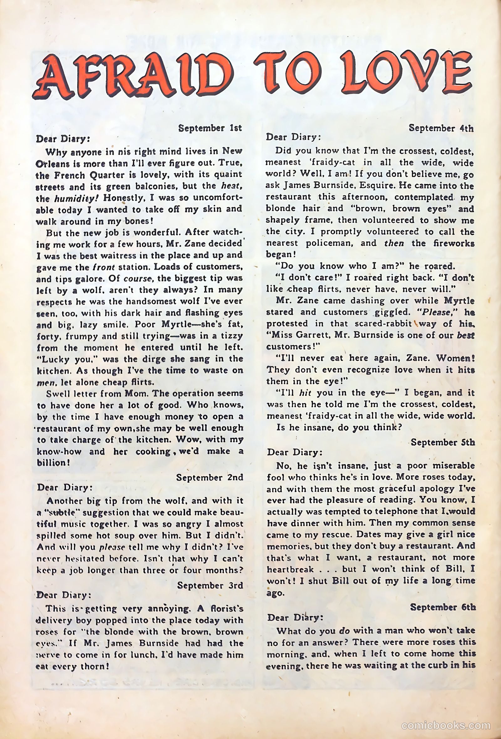 Sweetheart Diary #49 — page 26 of 36