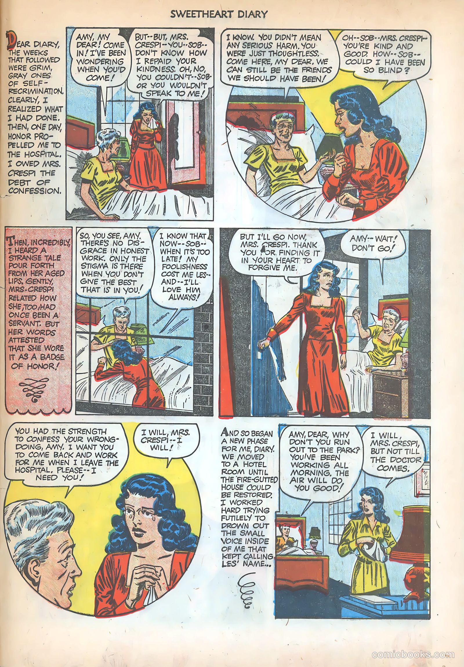 Sweetheart Diary #5 — page 33 of 36