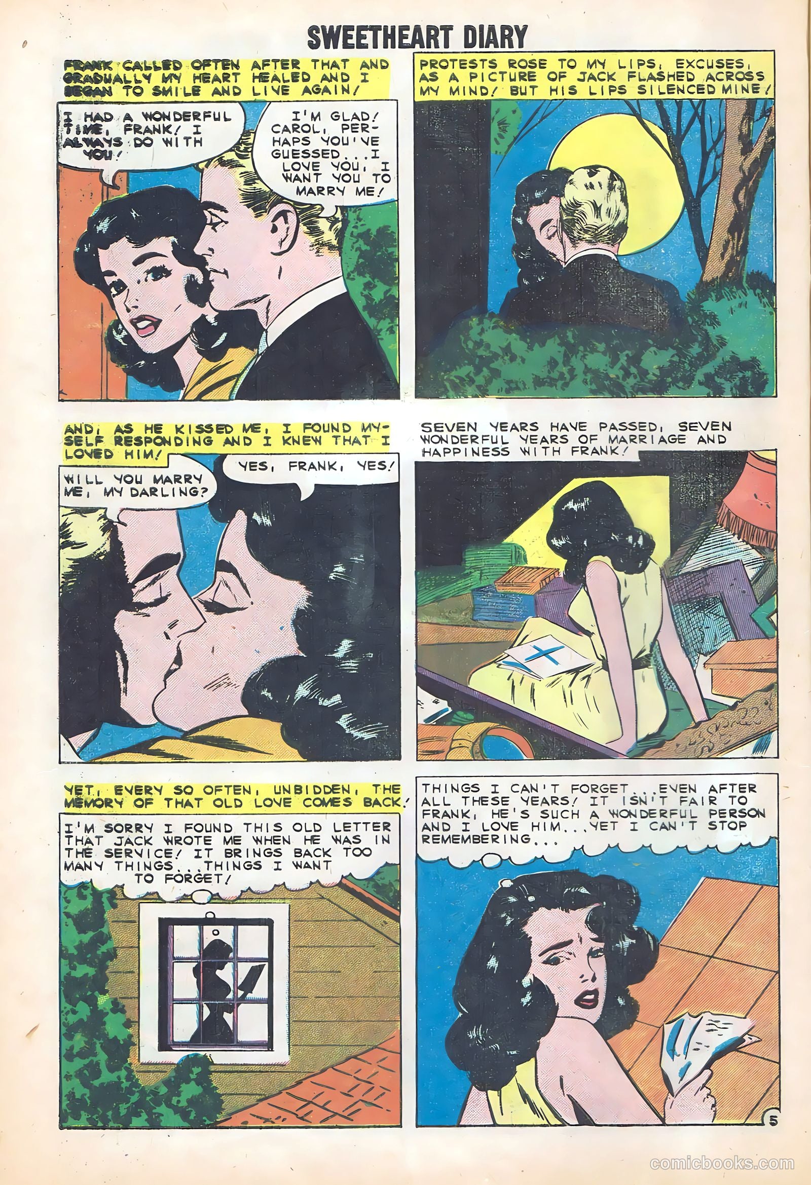 Sweetheart Diary #50 — page 8 of 36