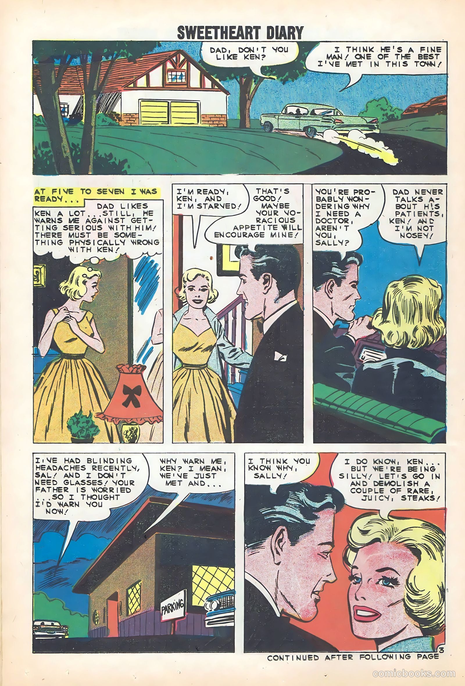 Sweetheart Diary #50 — page 14 of 36