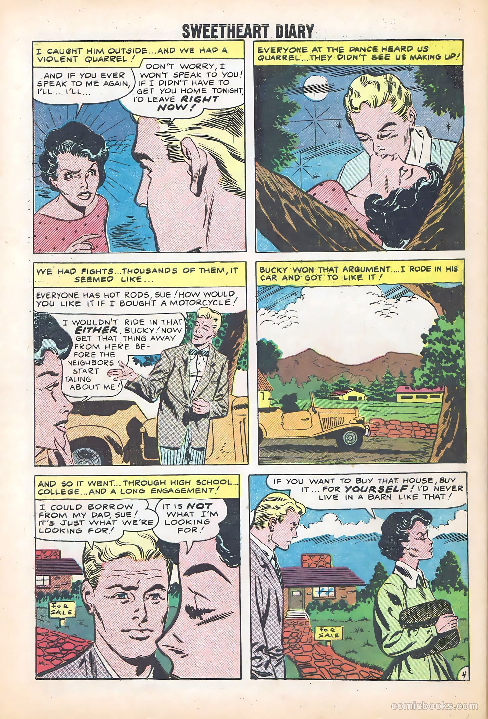 Sweetheart Diary #50 — page 32 of 36