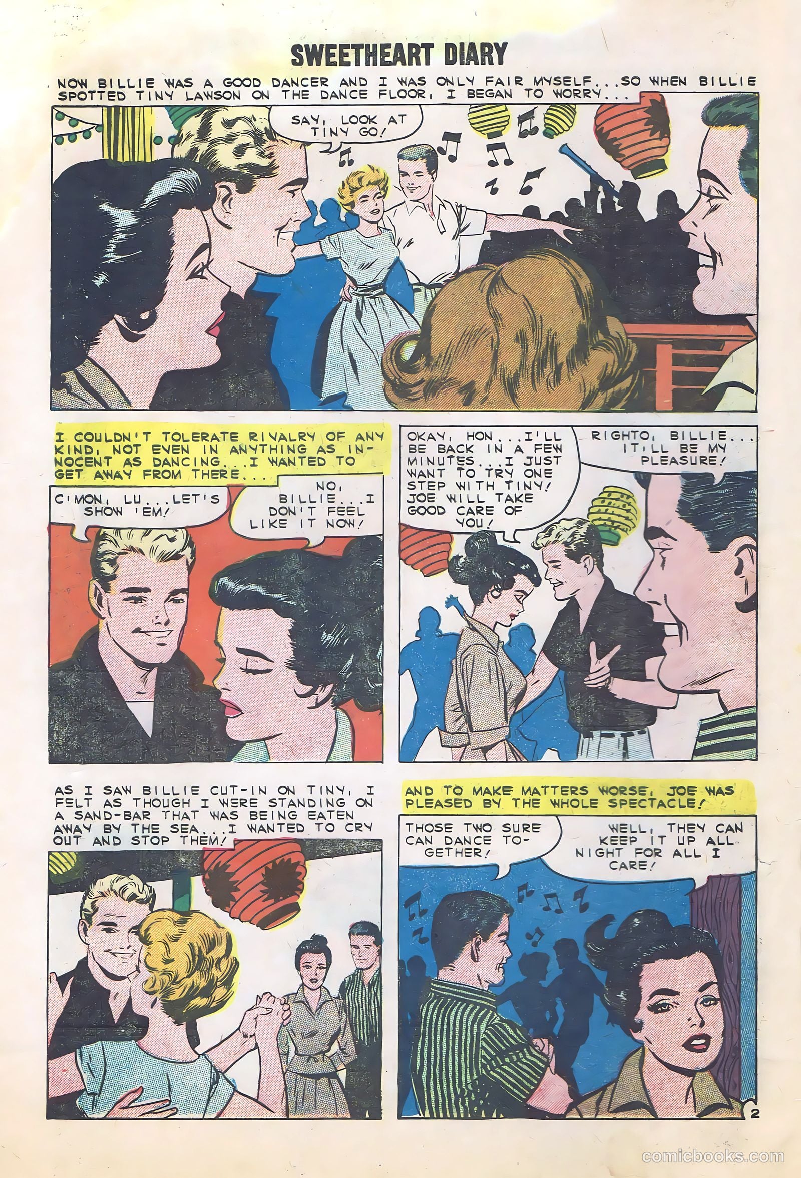 Sweetheart Diary #52 — page 4 of 36
