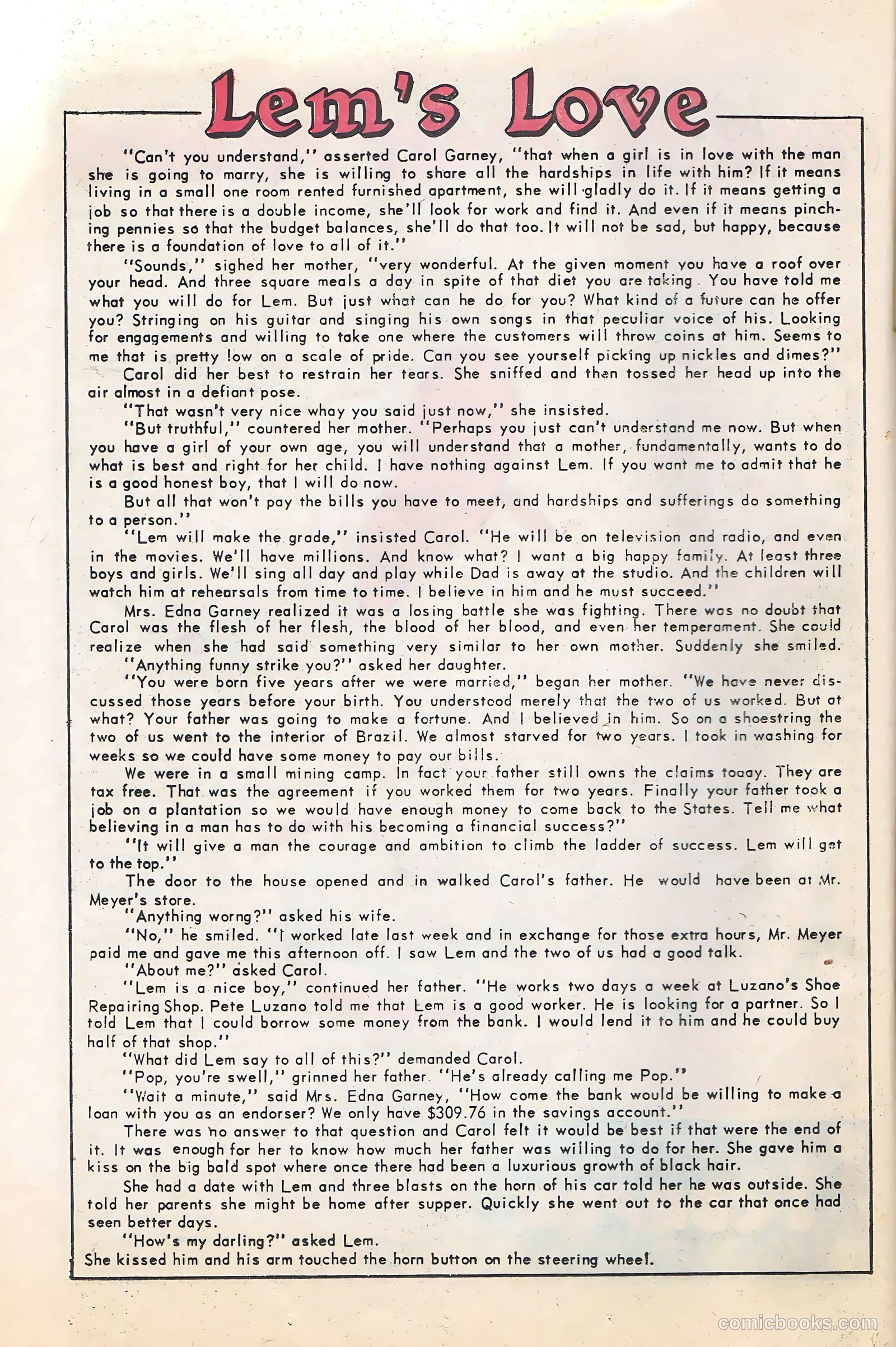 Sweetheart Diary #52 — page 24 of 36