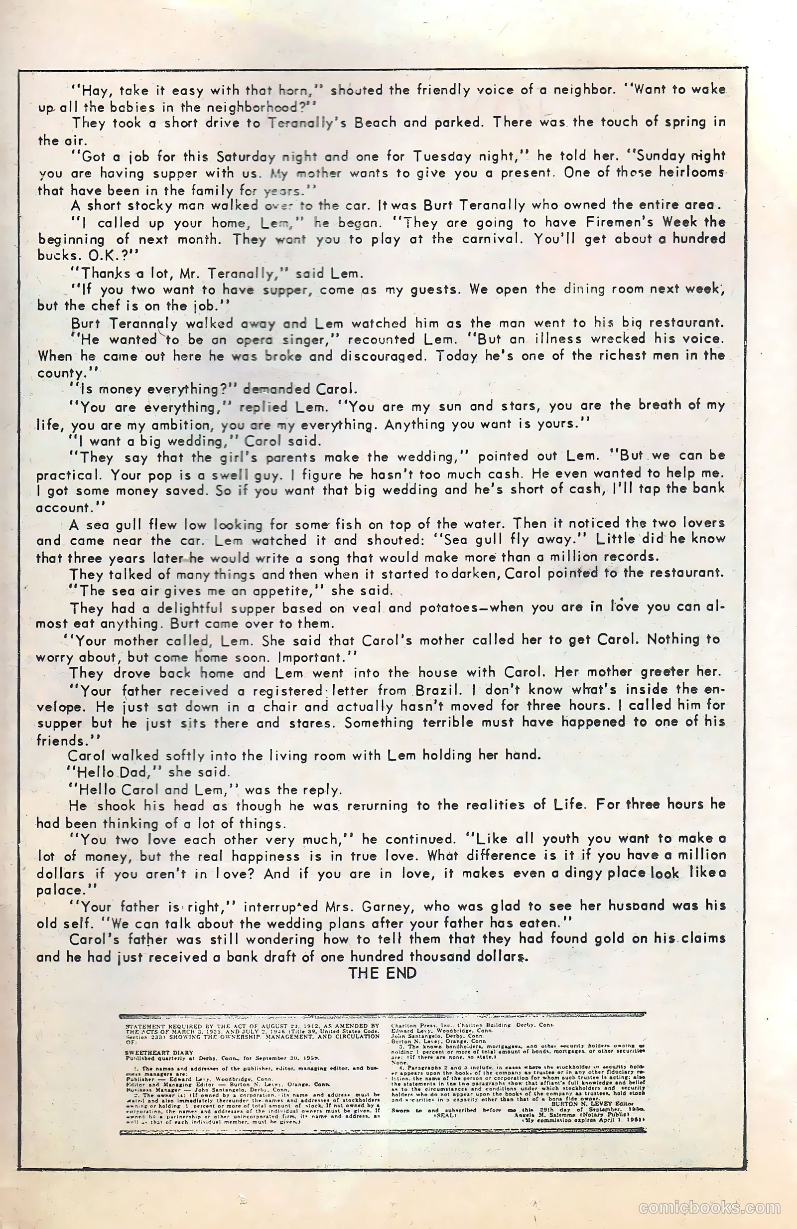 Sweetheart Diary #52 — page 25 of 36