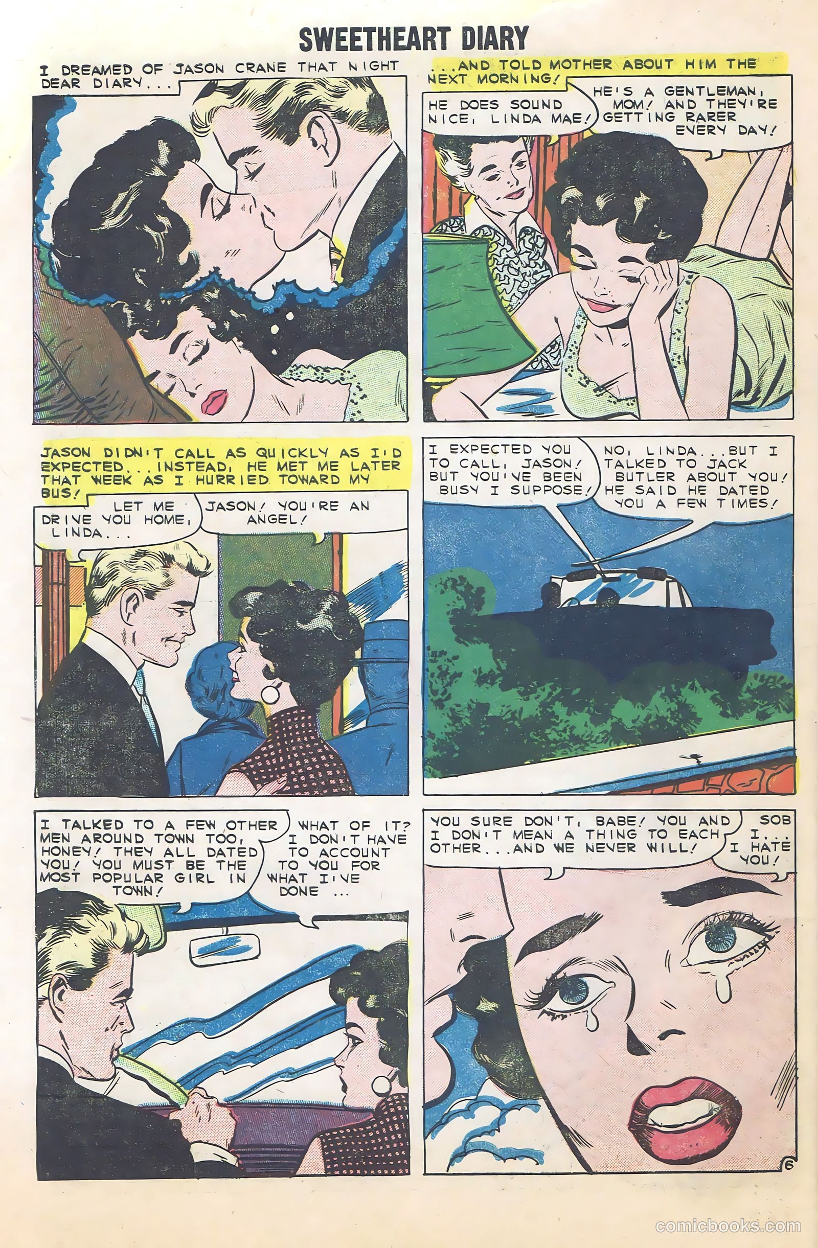 Sweetheart Diary #52 — page 32 of 36