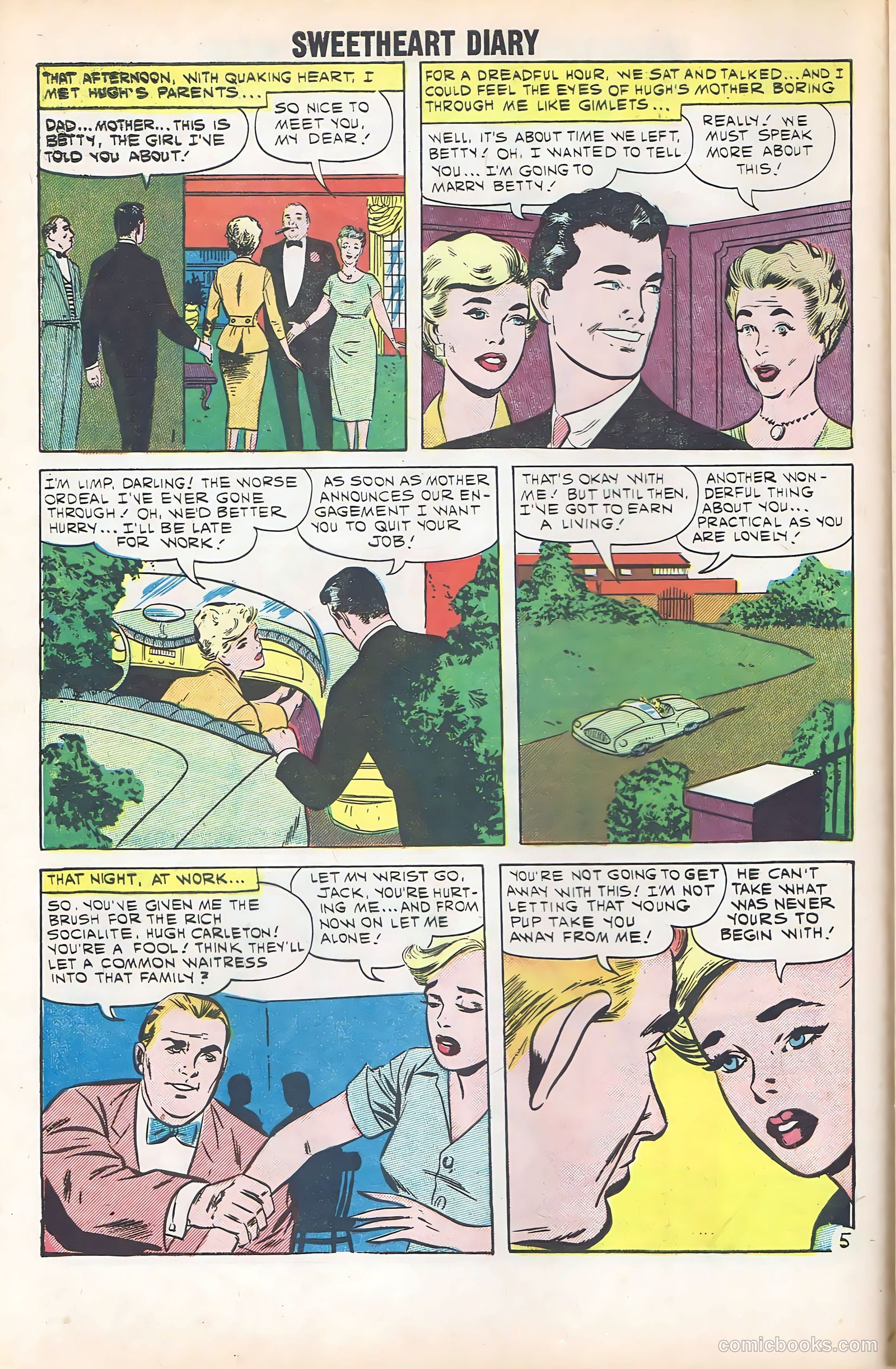 Sweetheart Diary #53 — page 8 of 36
