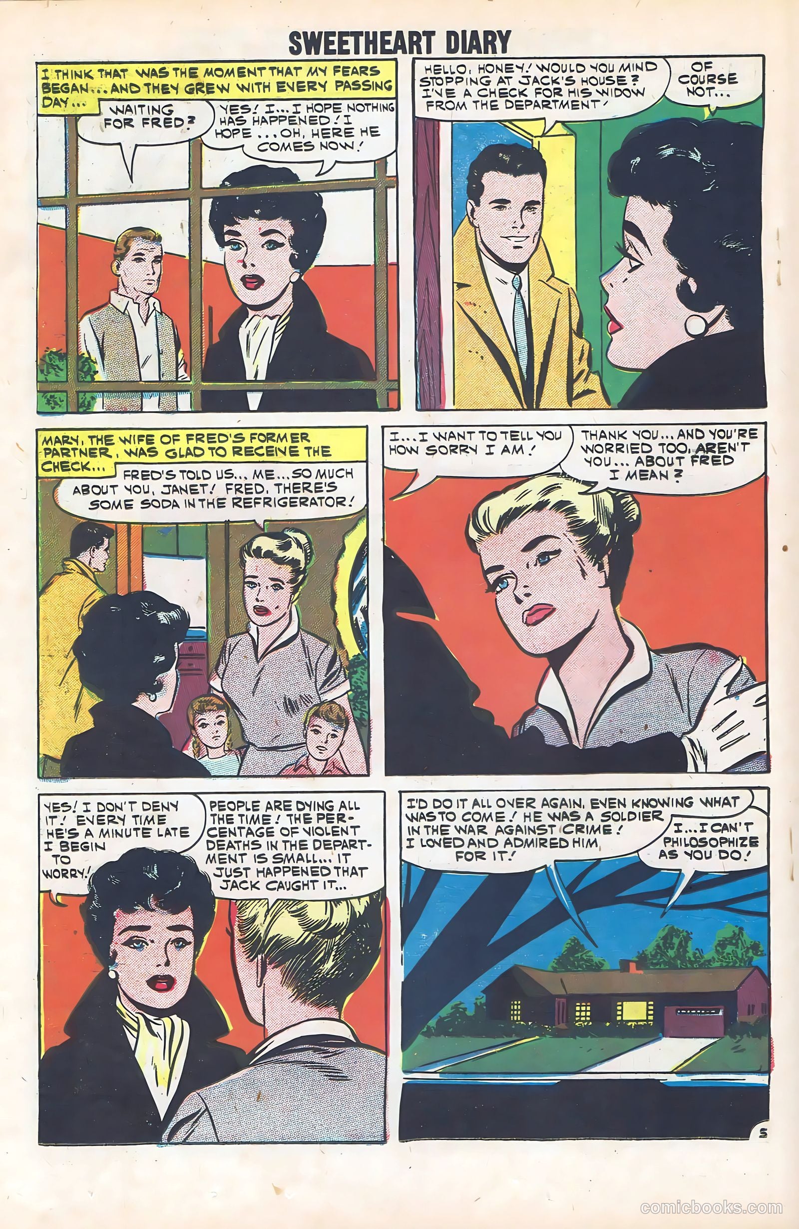 Sweetheart Diary #53 — page 18 of 36