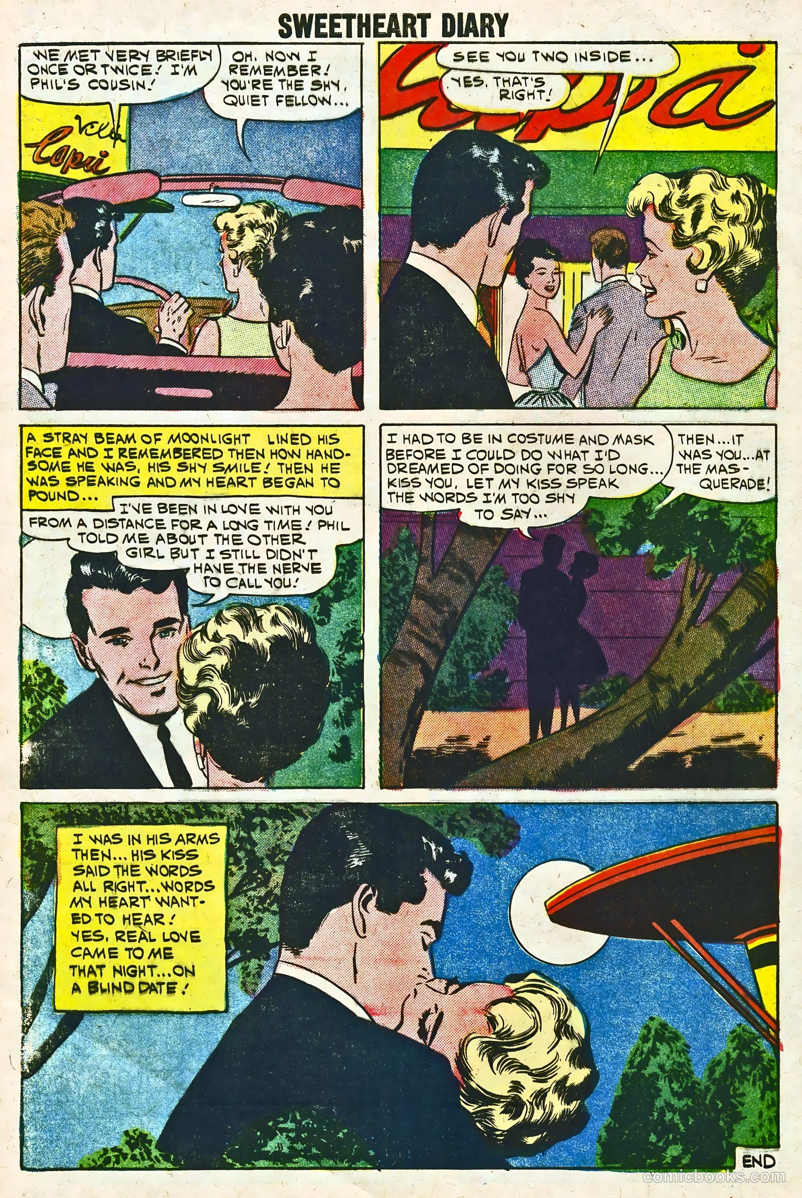 Sweetheart Diary #54 — page 8 of 36