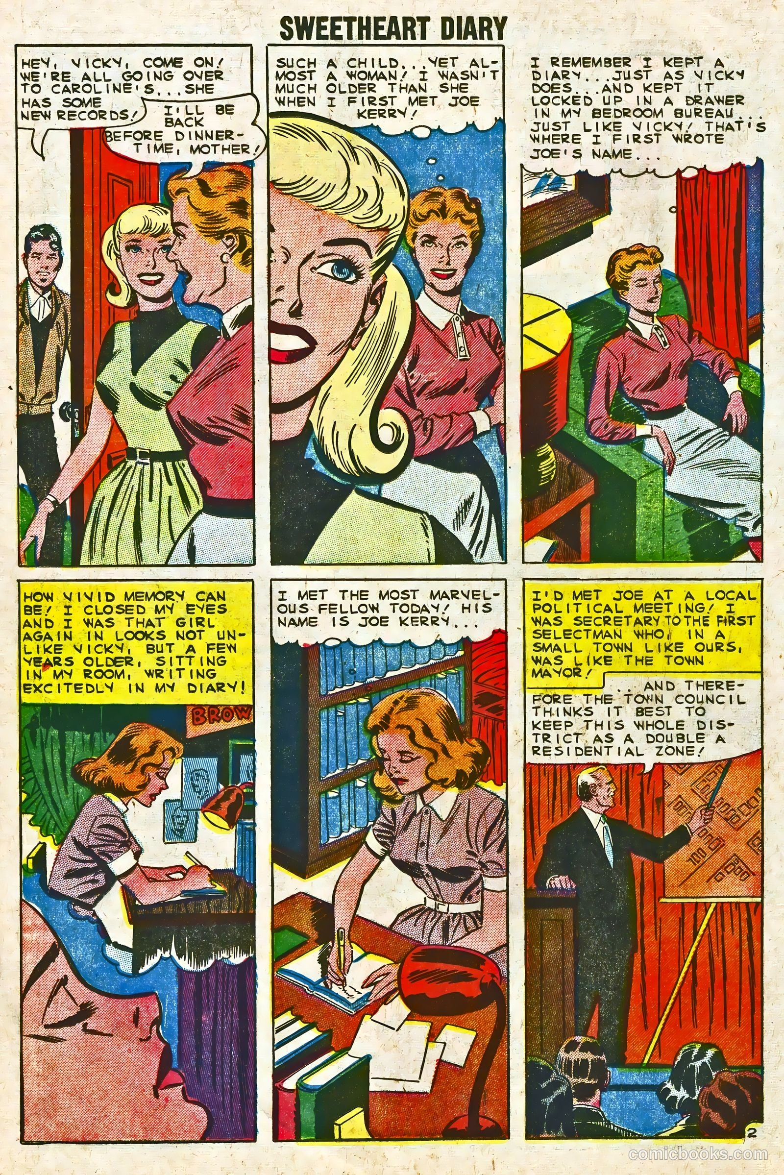 Sweetheart Diary #54 — page 18 of 36