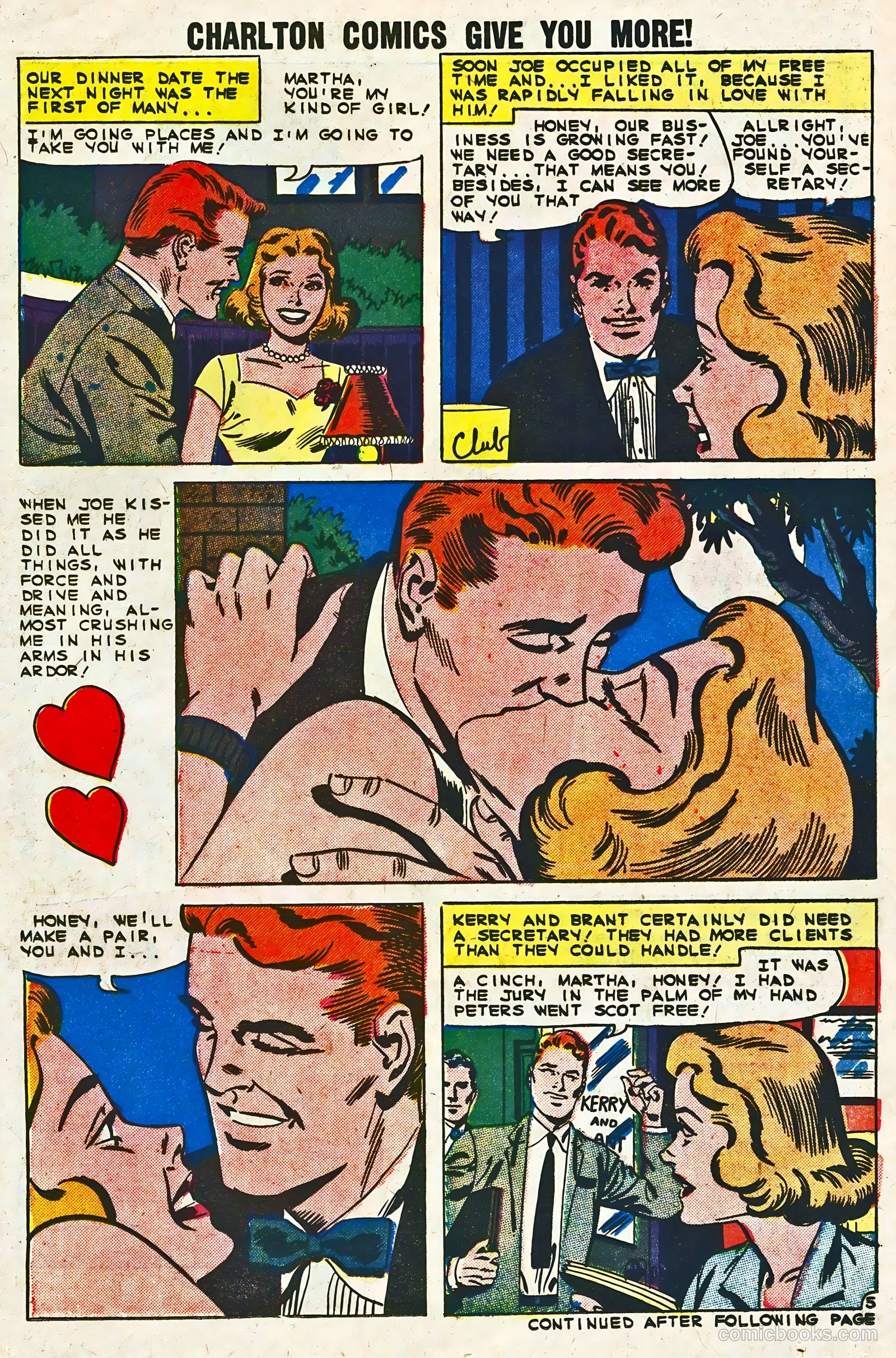Sweetheart Diary #54 — page 21 of 36