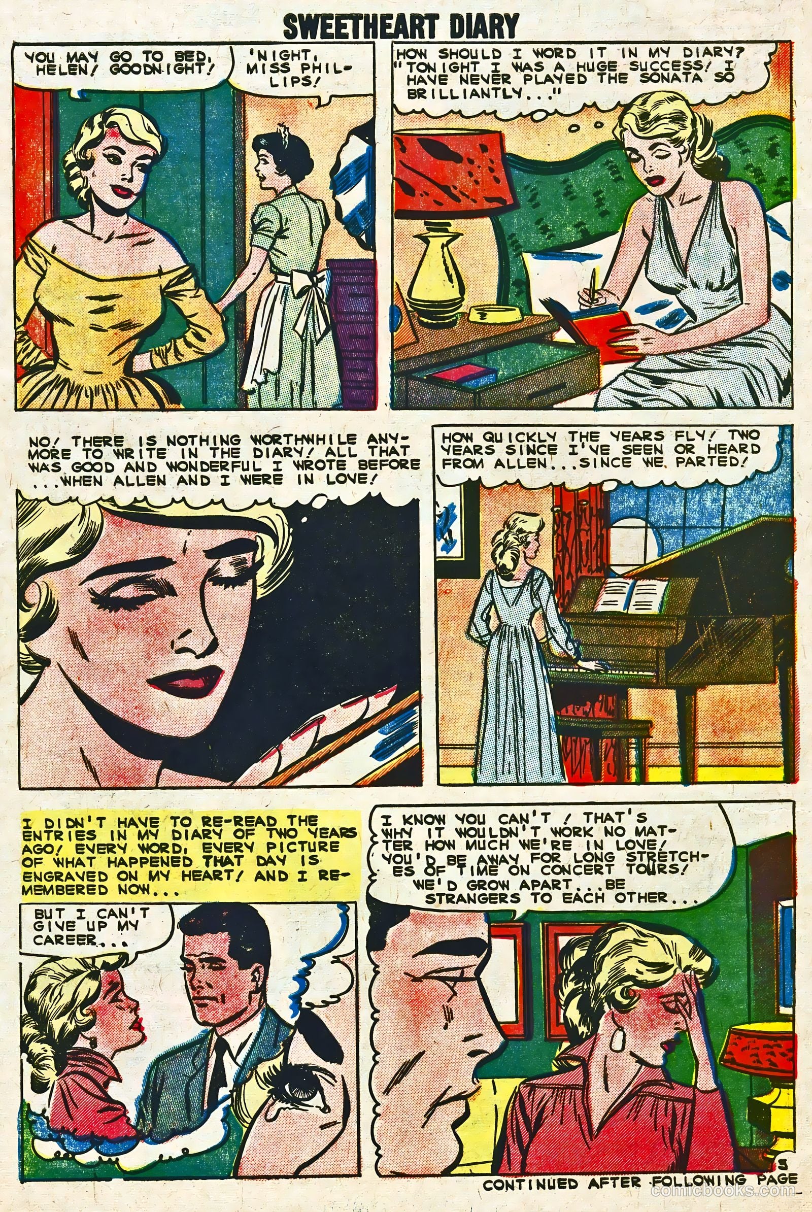 Sweetheart Diary #54 — page 30 of 36