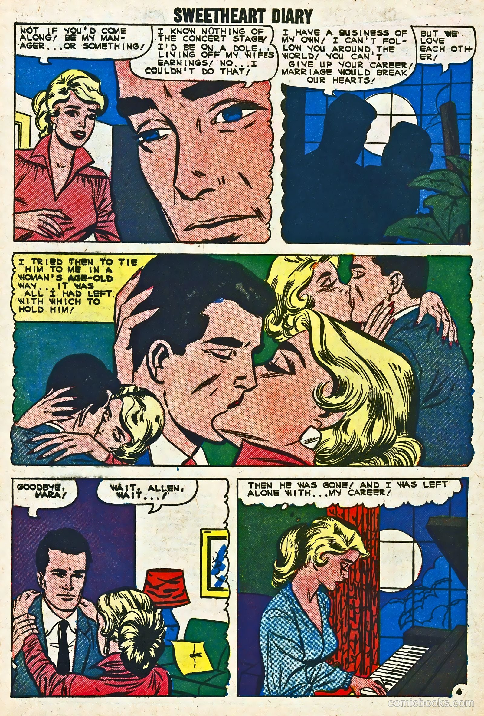 Sweetheart Diary #54 — page 32 of 36