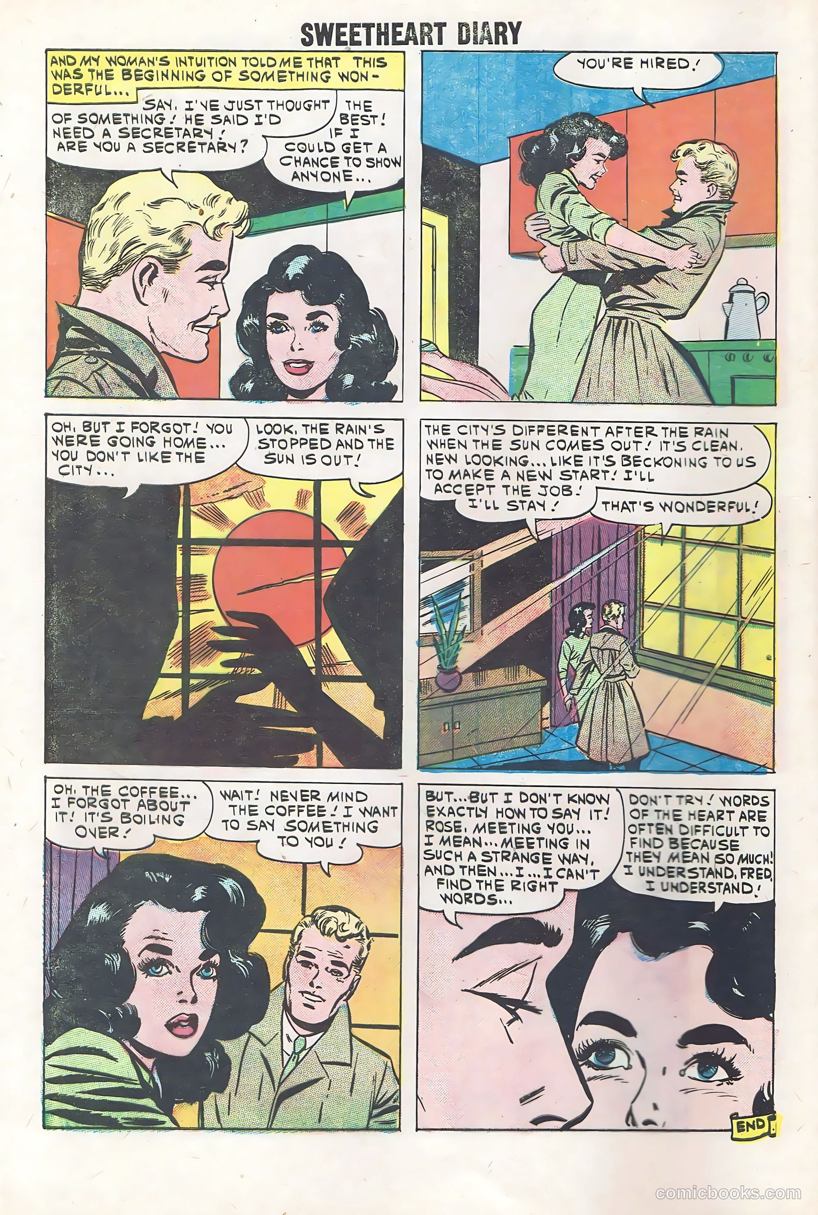Sweetheart Diary #55 — page 8 of 36