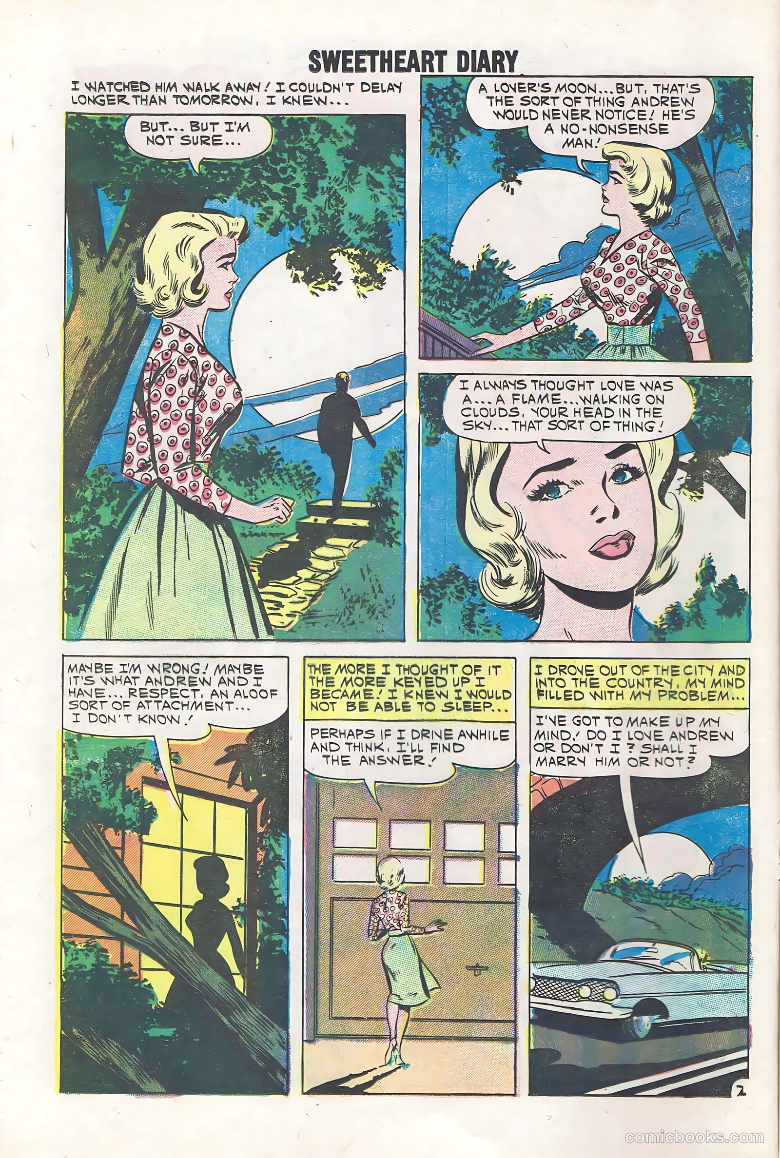 Sweetheart Diary #55 — page 12 of 36