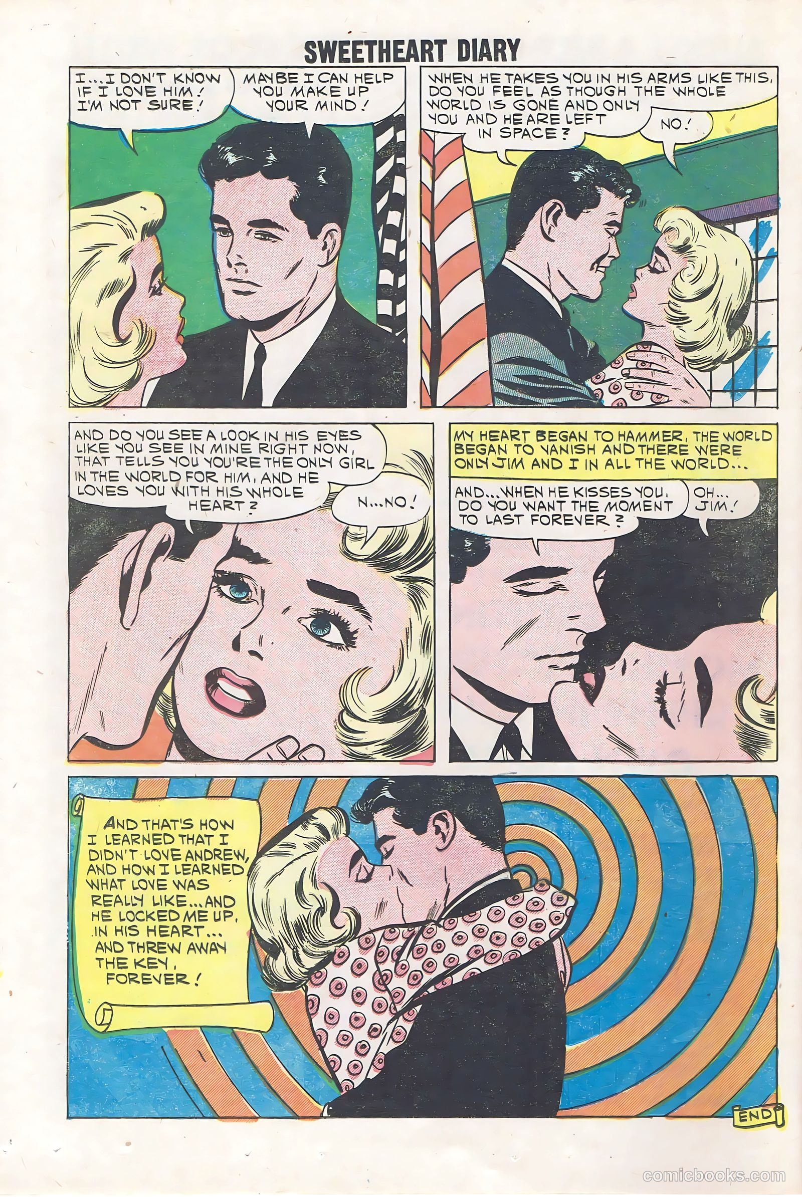 Sweetheart Diary #55 — page 16 of 36