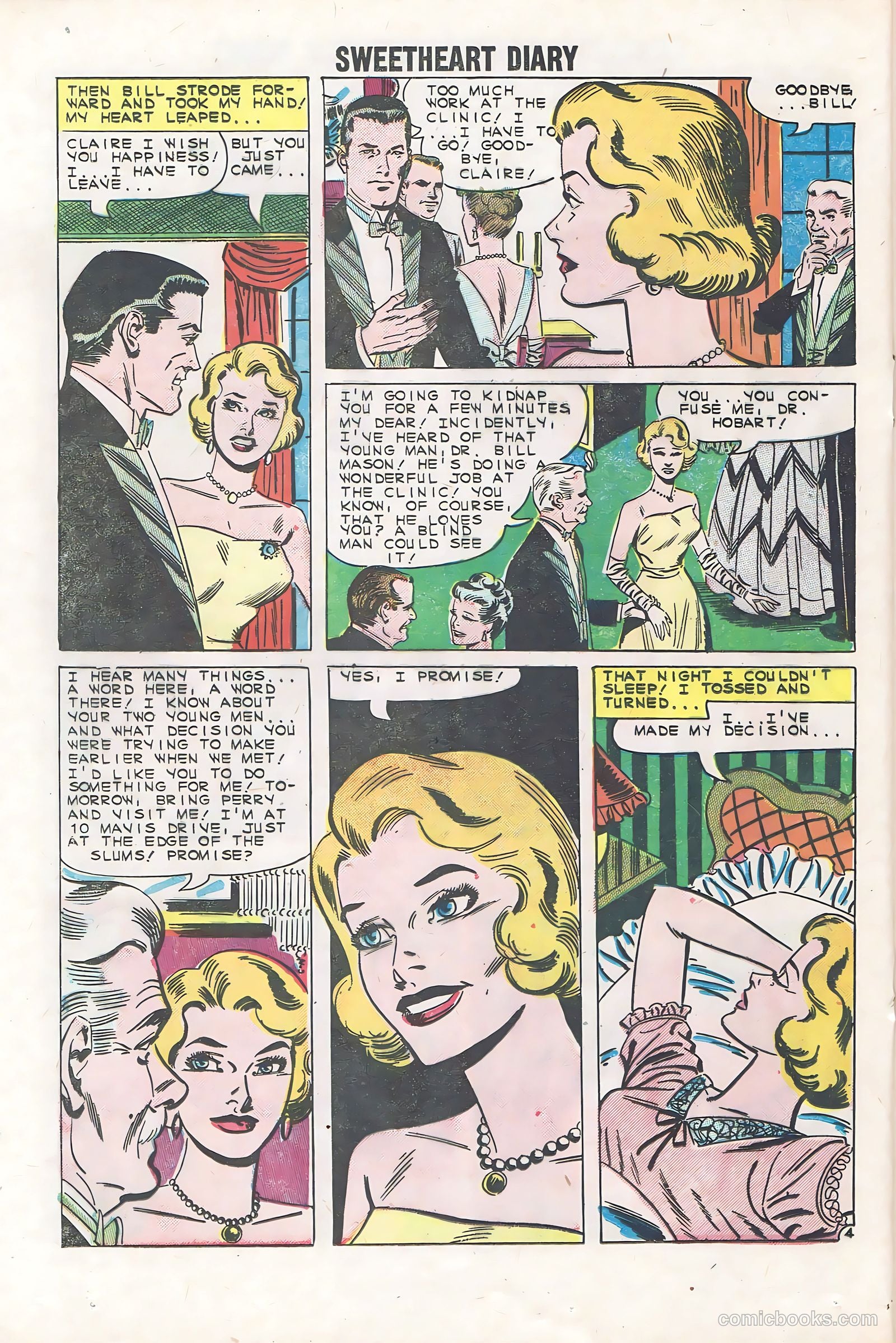 Sweetheart Diary #55 — page 20 of 36