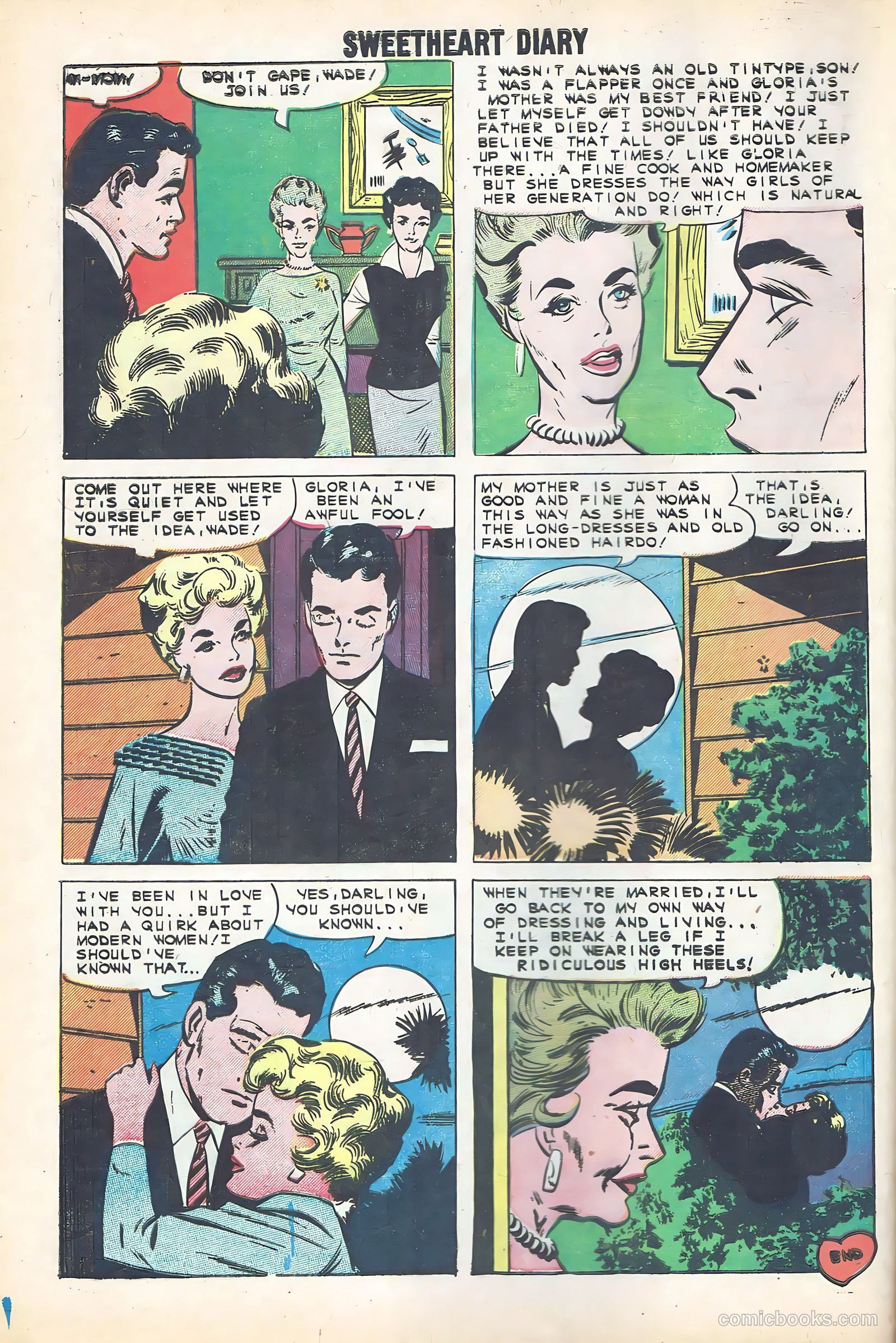 Sweetheart Diary #56 — page 8 of 36