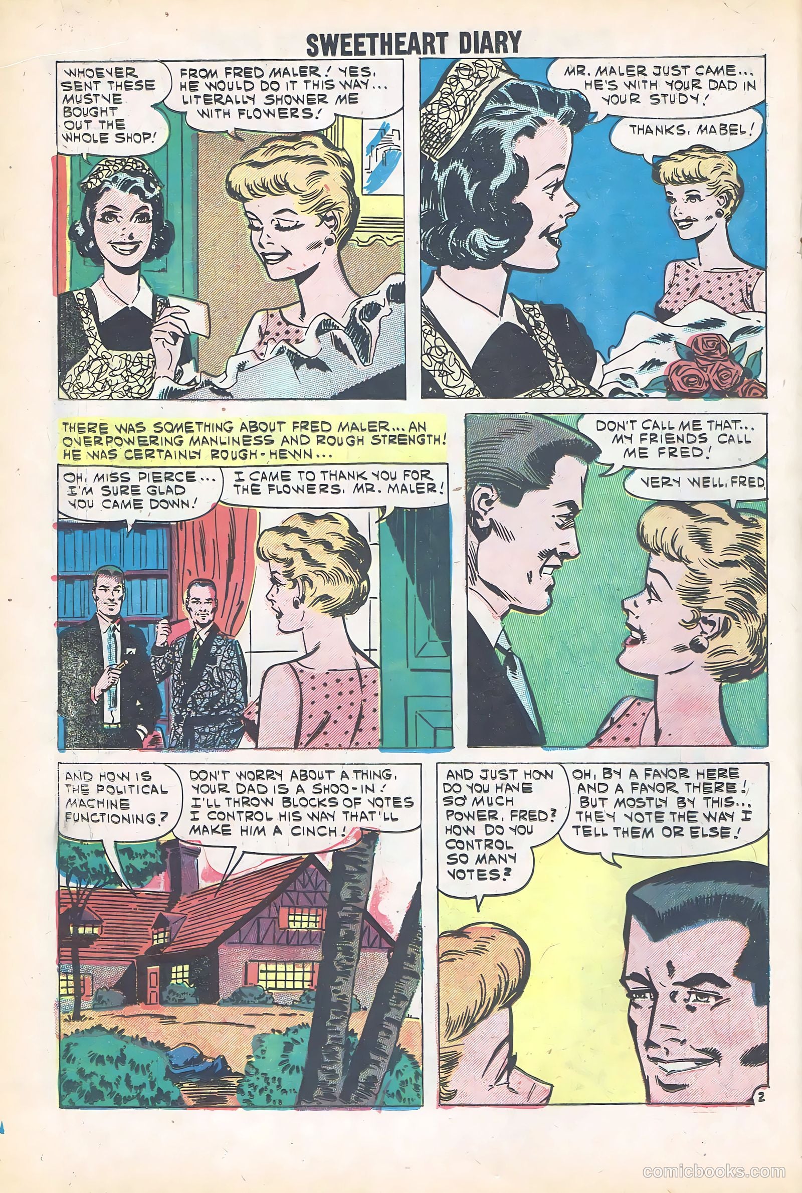 Sweetheart Diary #56 — page 18 of 36