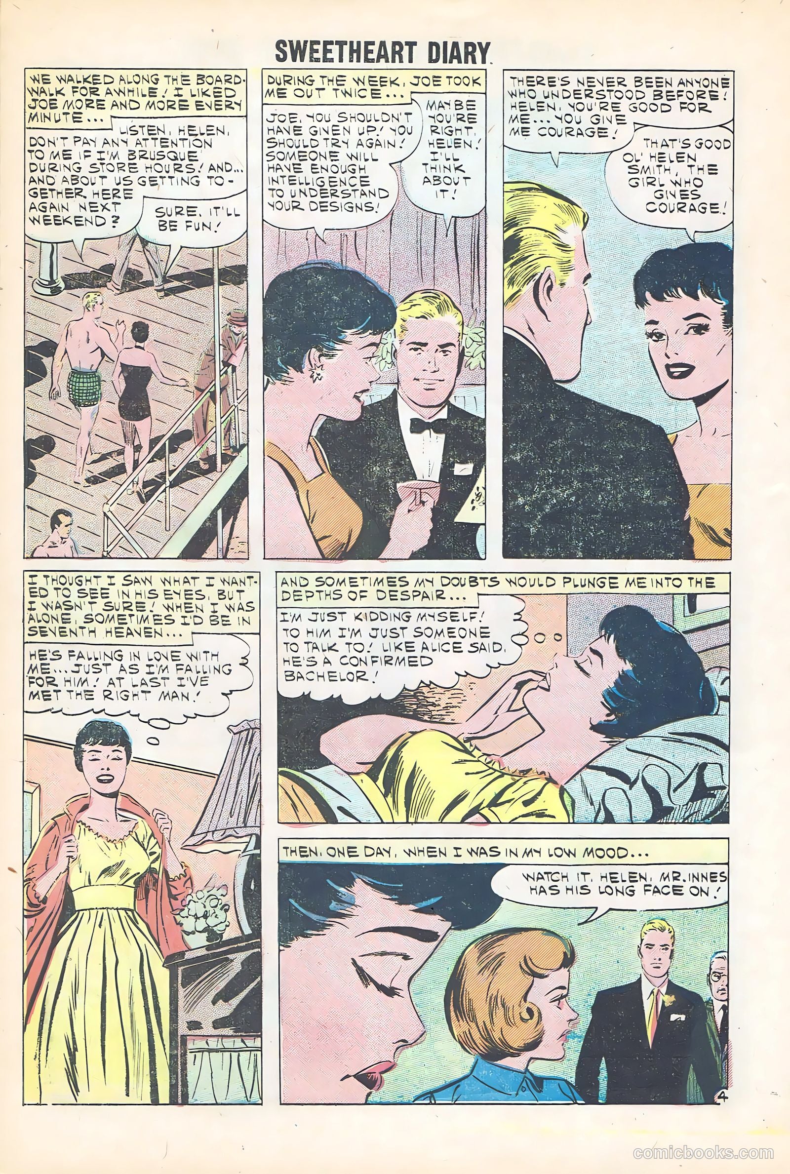 Sweetheart Diary #57 — page 28 of 36