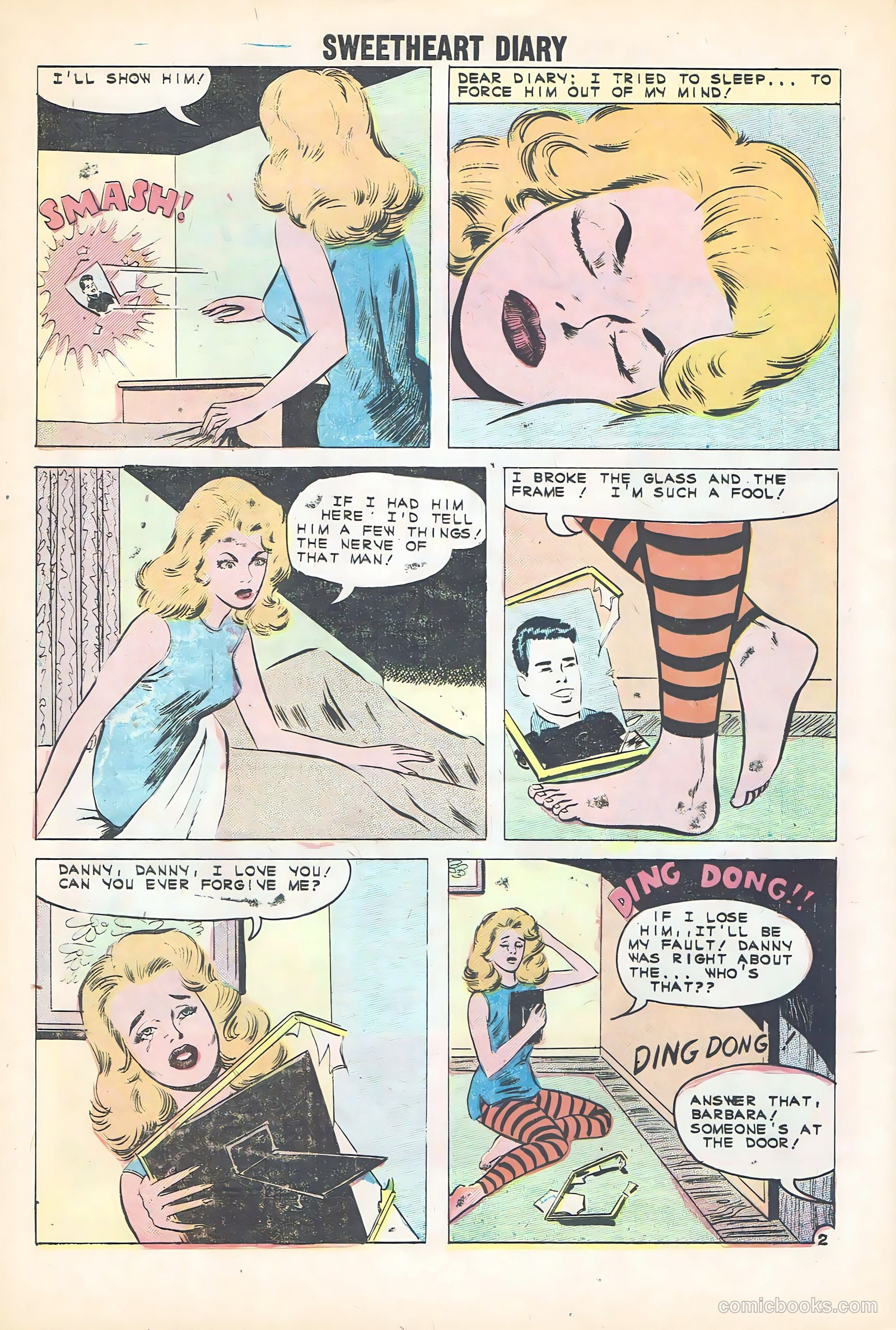 Sweetheart Diary #57 — page 32 of 36
