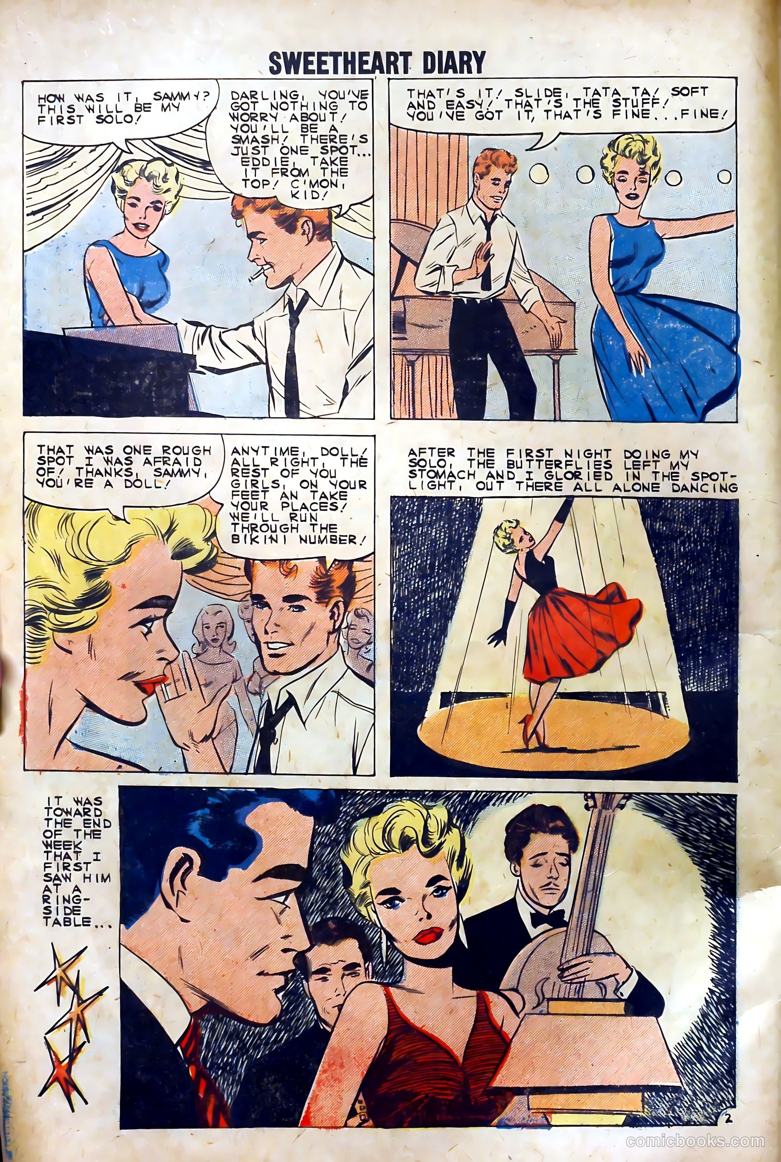 Sweetheart Diary #58 — page 4 of 36