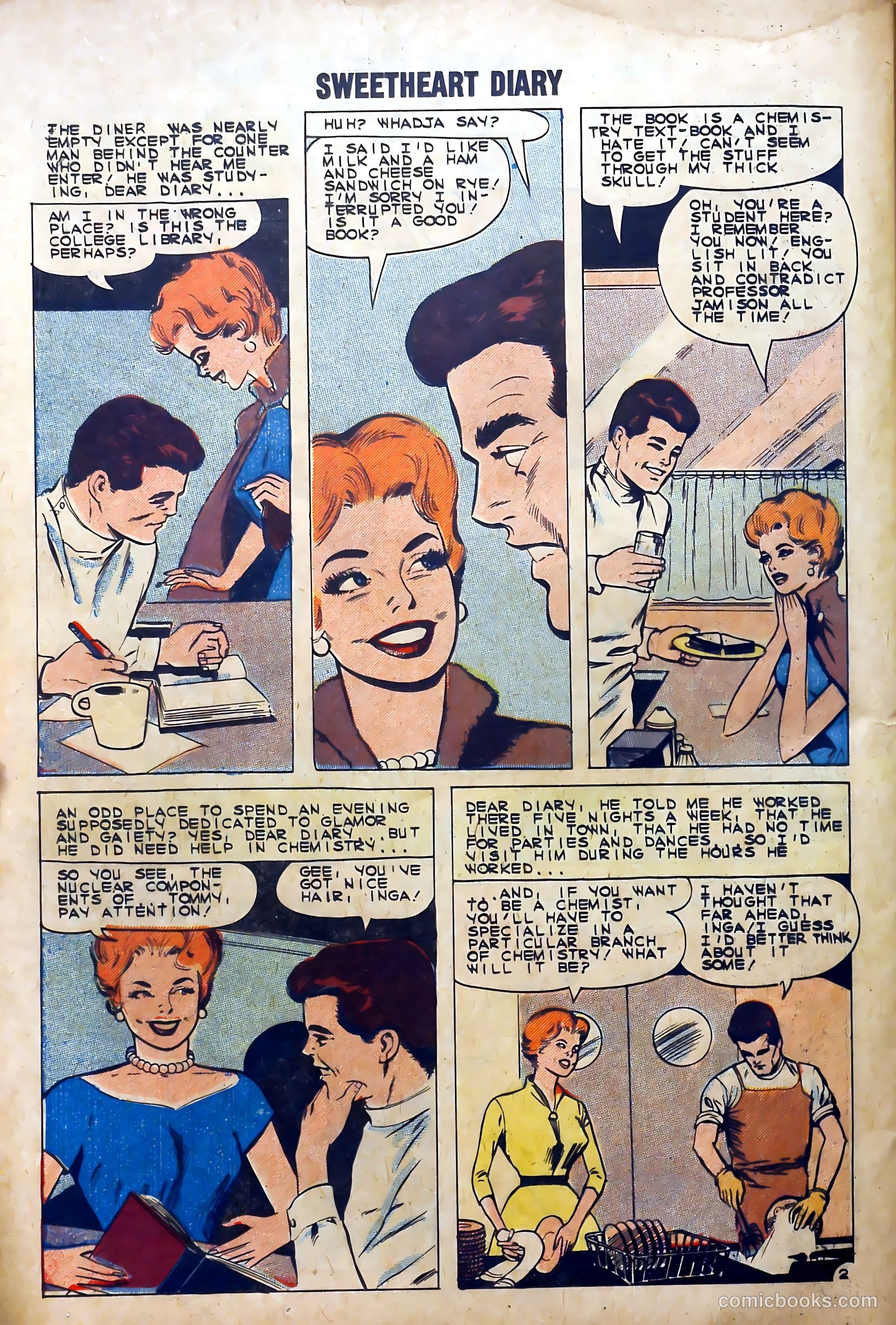 Sweetheart Diary #58 — page 26 of 36