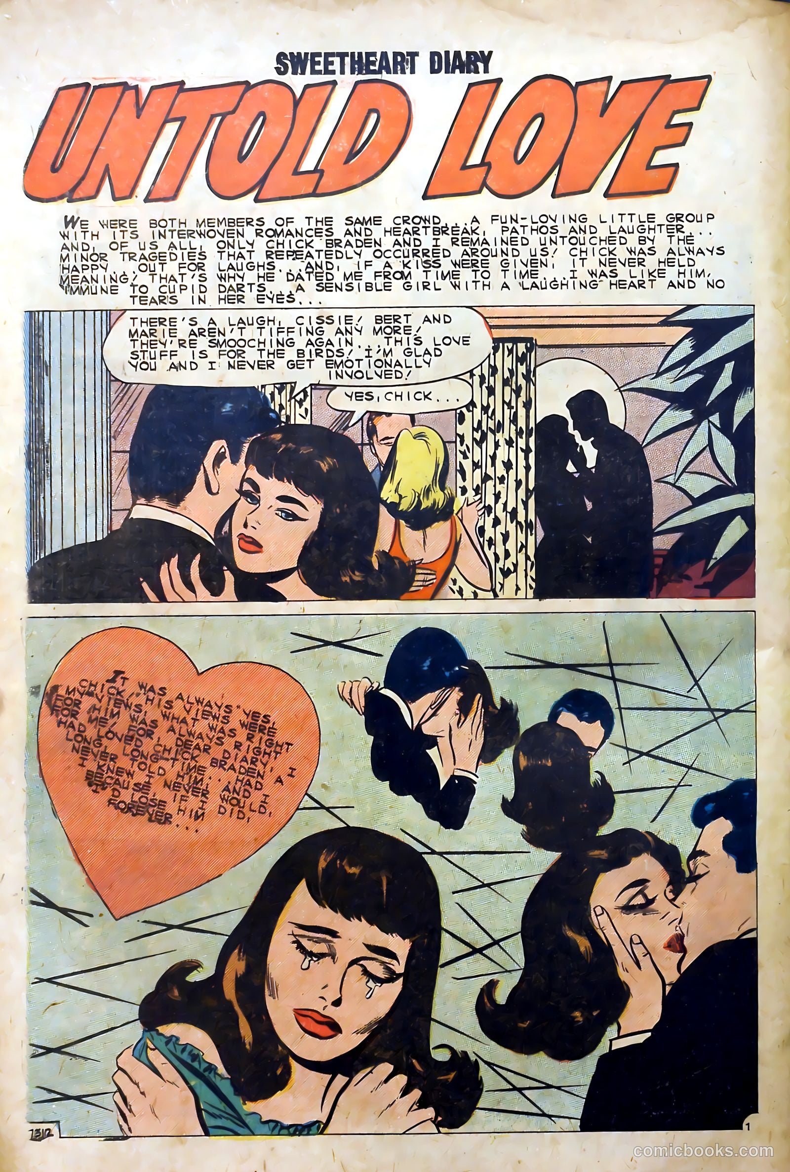 Sweetheart Diary #58 — page 28 of 36