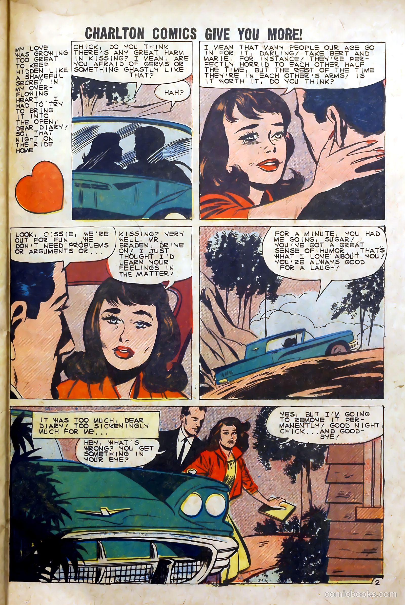 Sweetheart Diary #58 — page 29 of 36