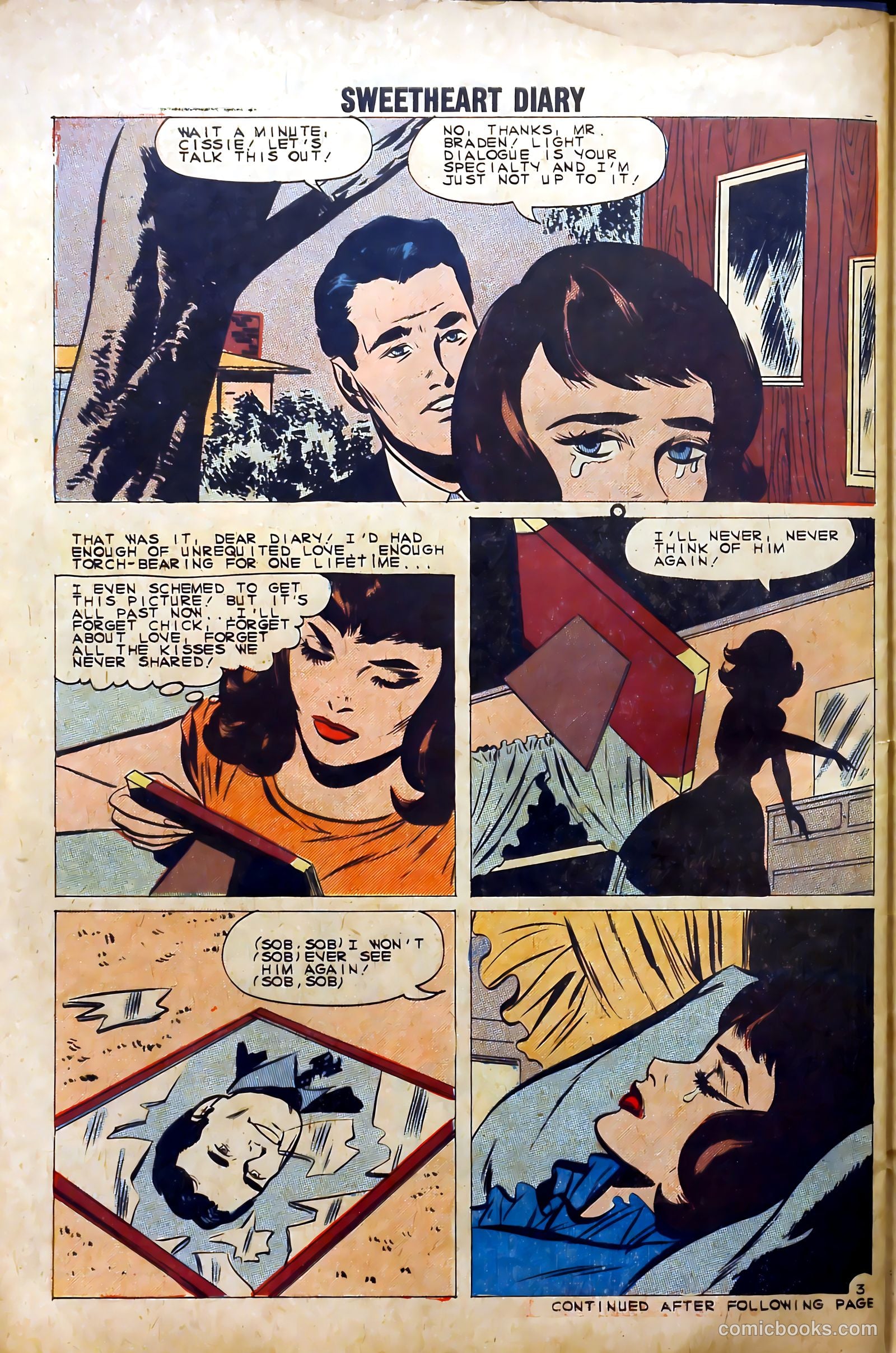 Sweetheart Diary #58 — page 30 of 36