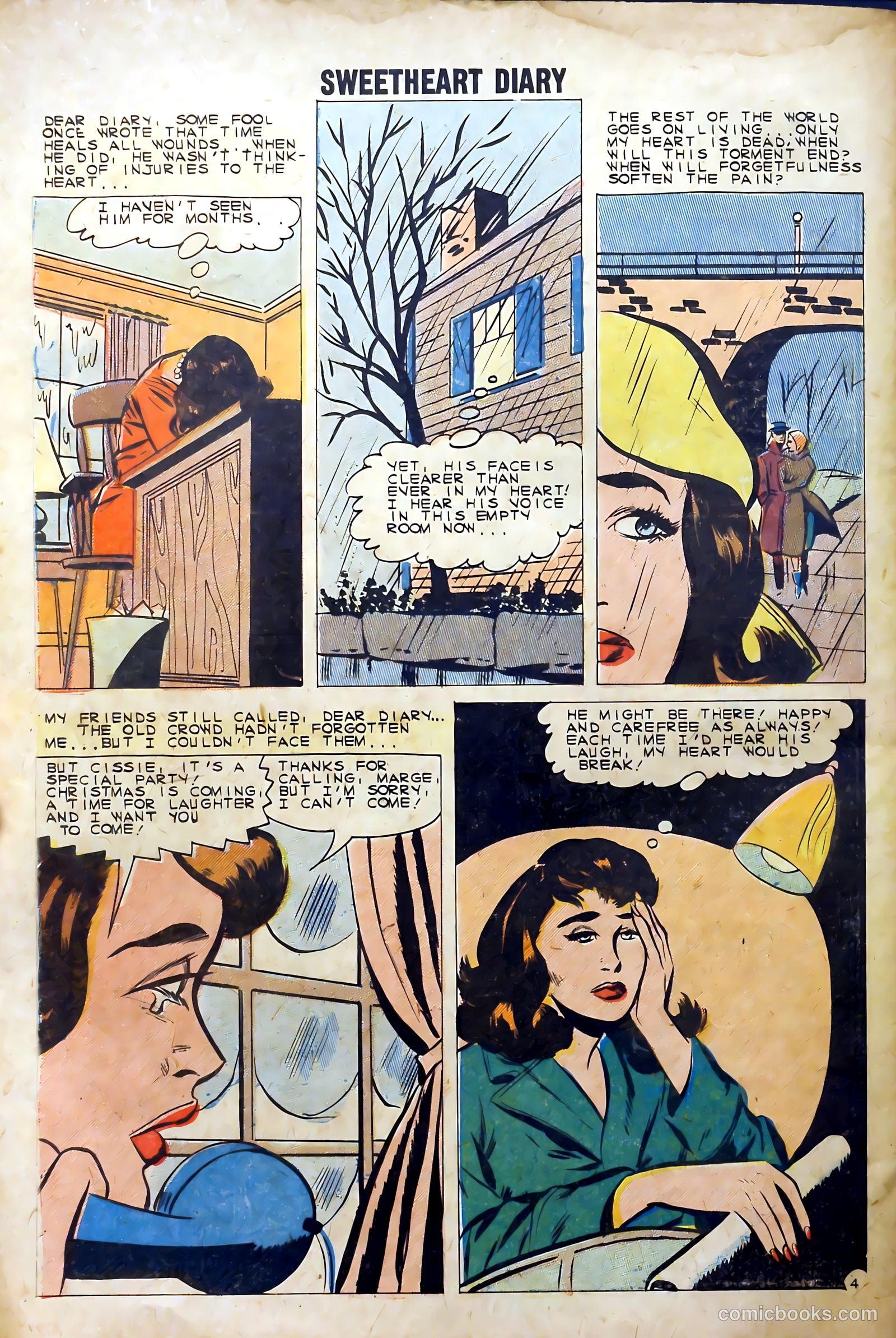 Sweetheart Diary #58 — page 32 of 36