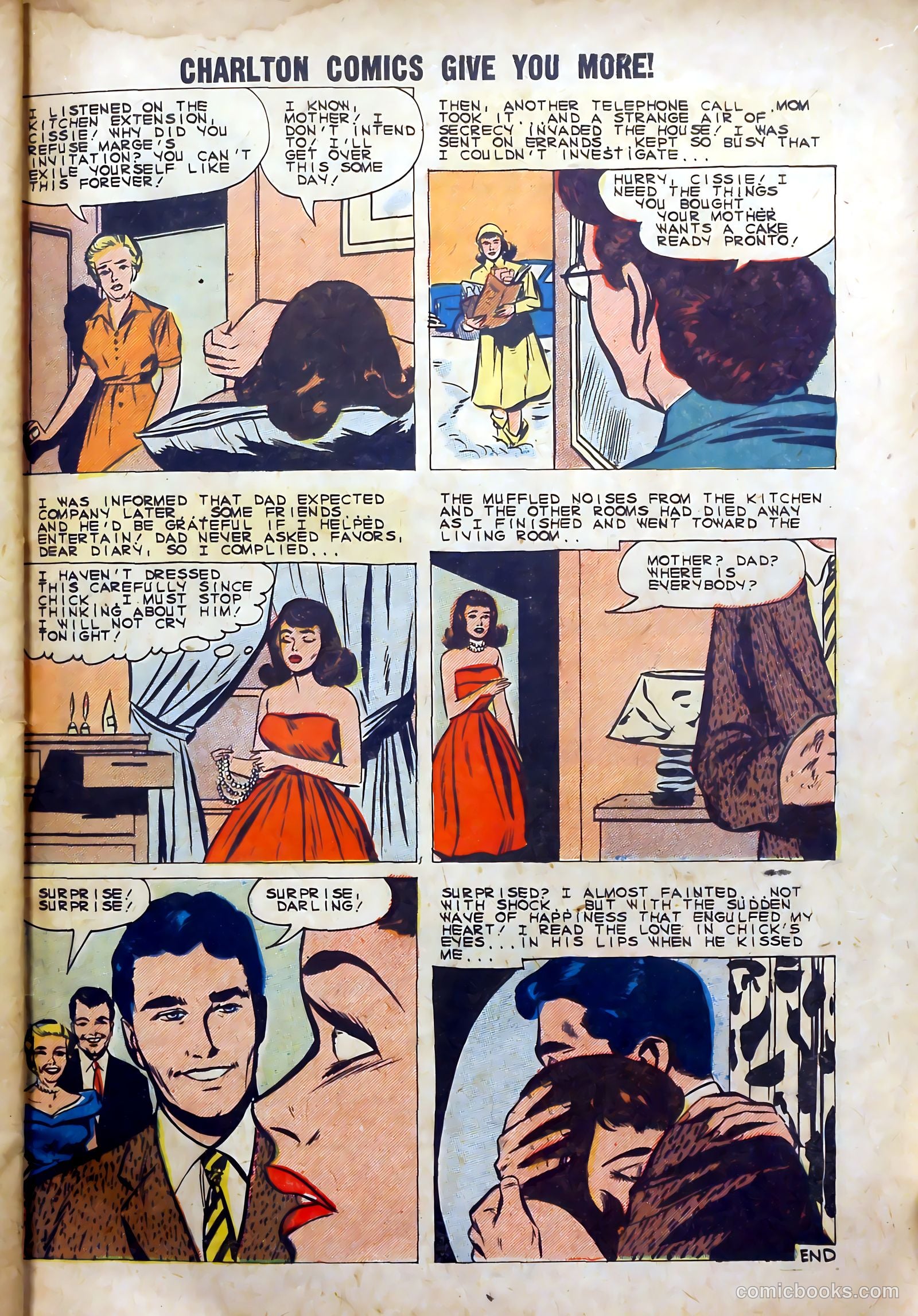 Sweetheart Diary #58 — page 33 of 36