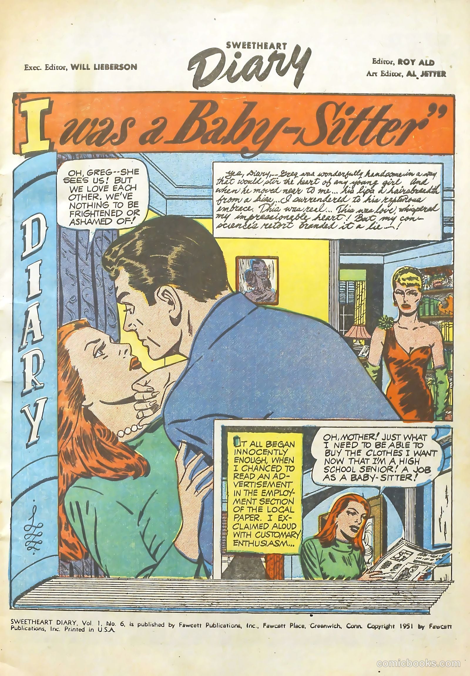 Sweetheart Diary #6 — page 3 of 36