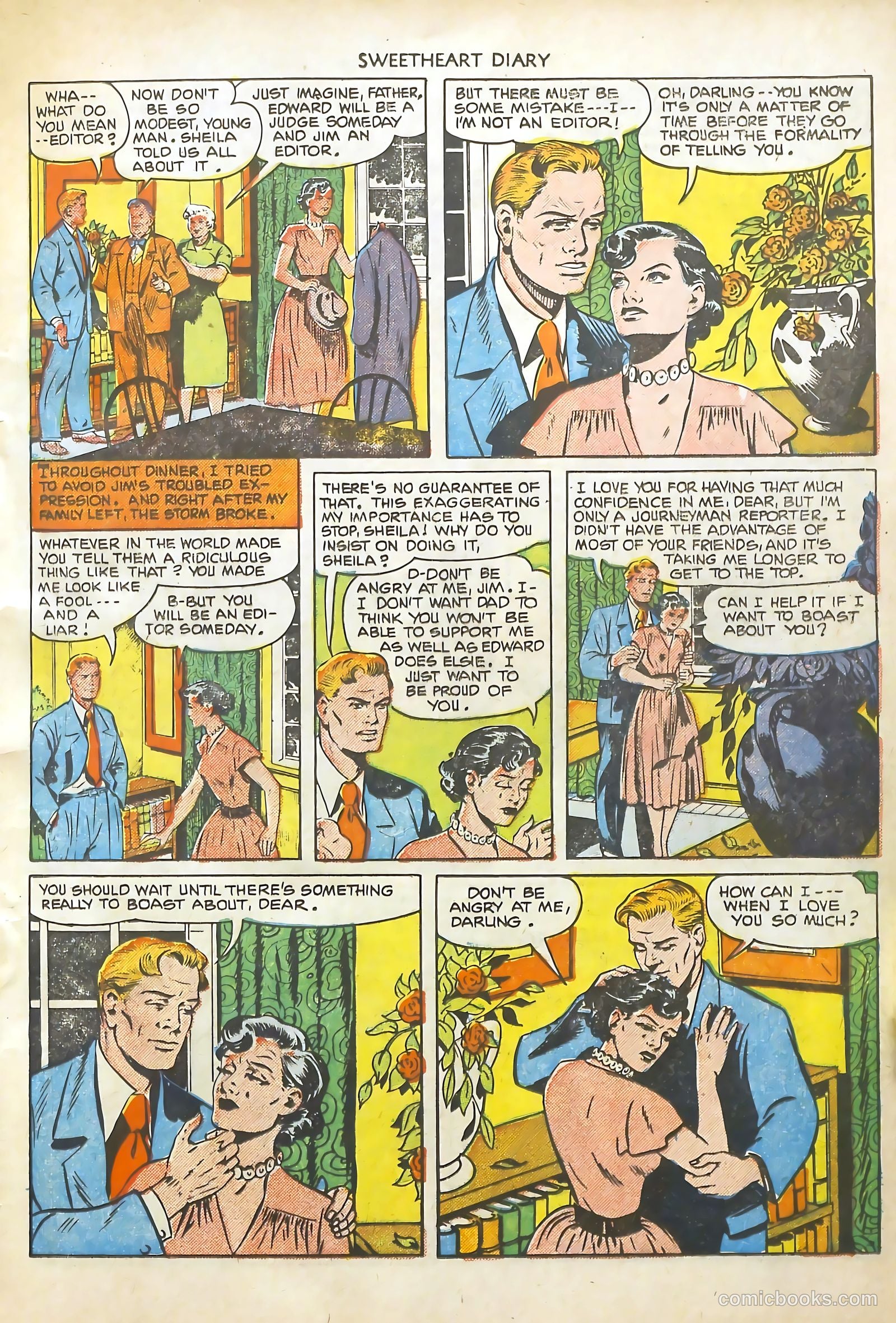 Sweetheart Diary #6 — page 17 of 36