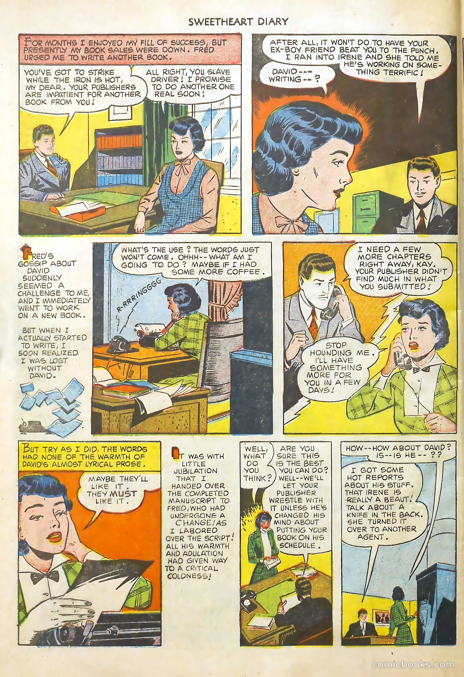 Sweetheart Diary #6 — page 32 of 36