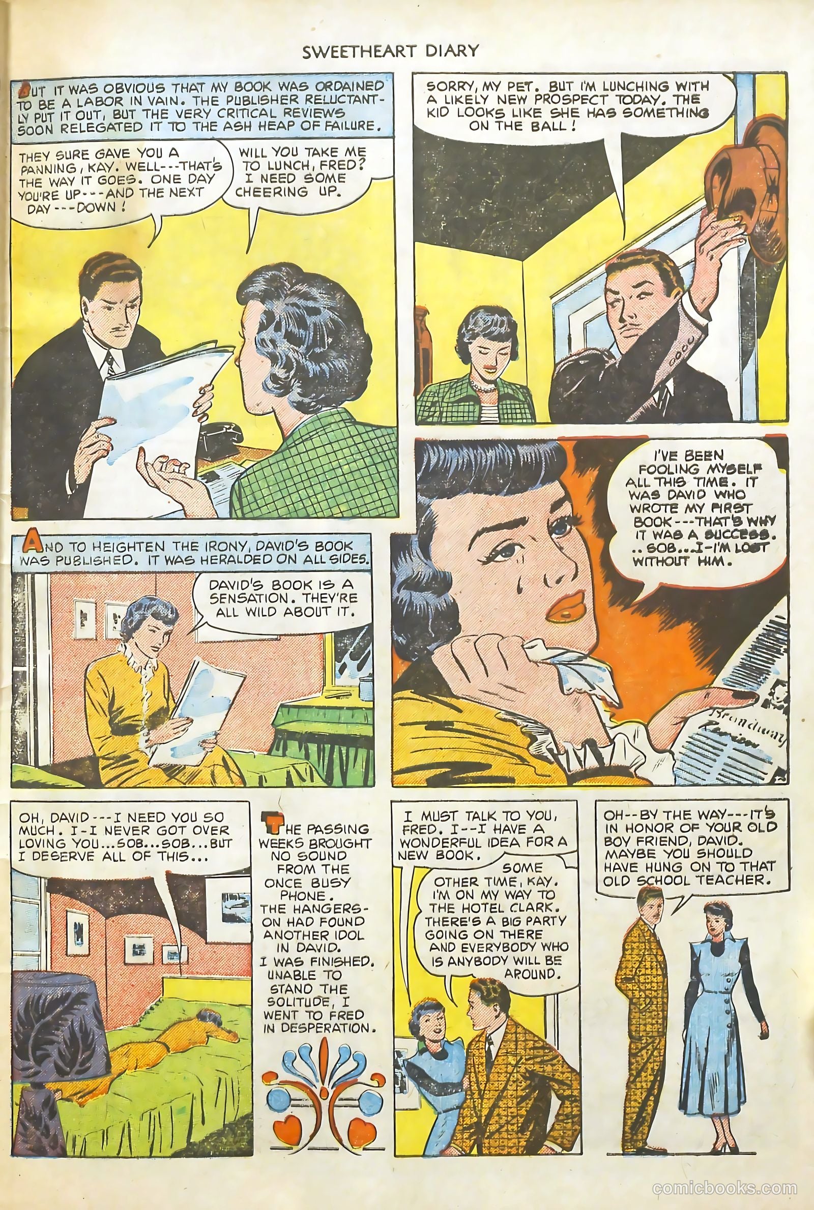 Sweetheart Diary #6 — page 33 of 36