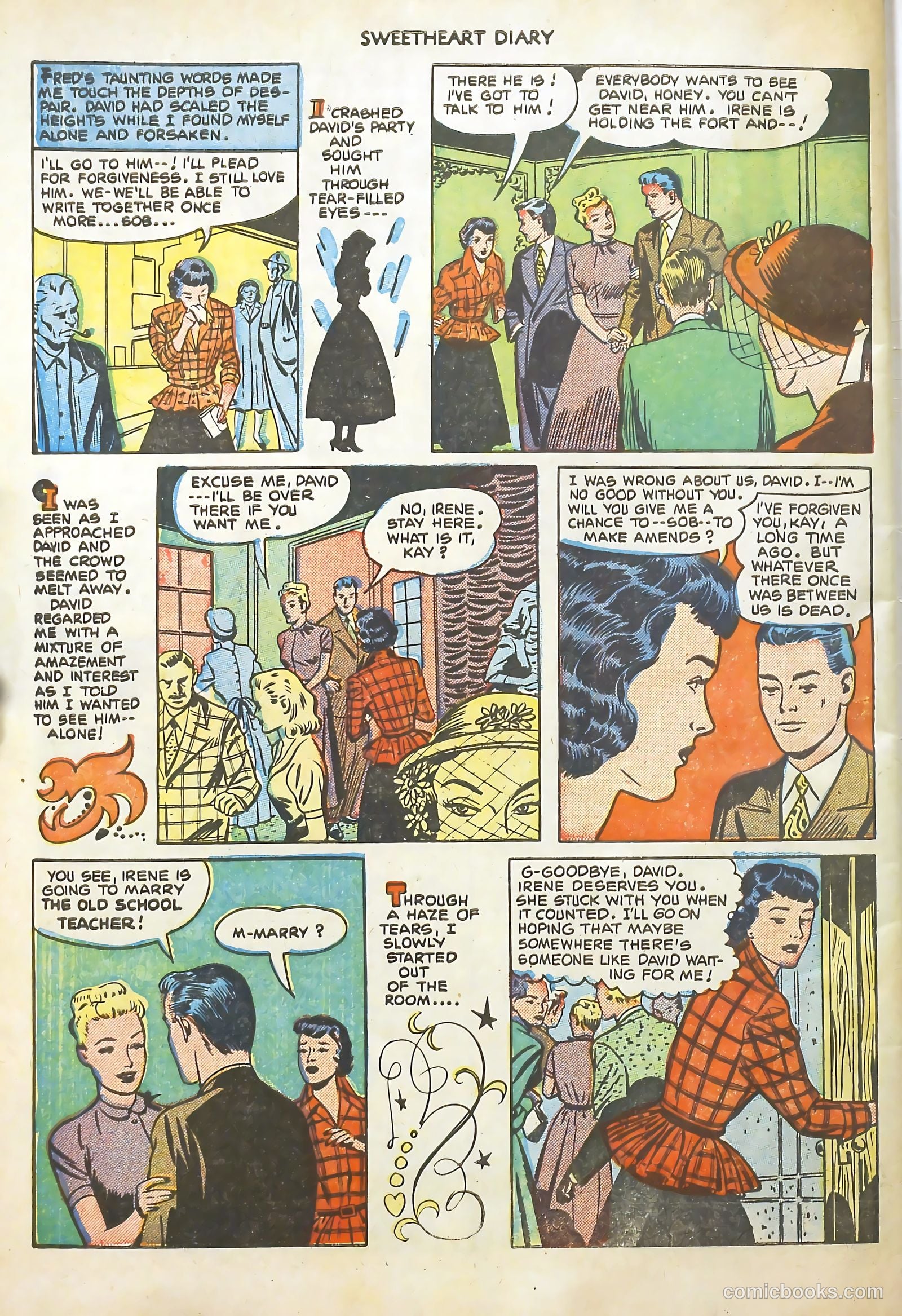 Sweetheart Diary #6 — page 34 of 36